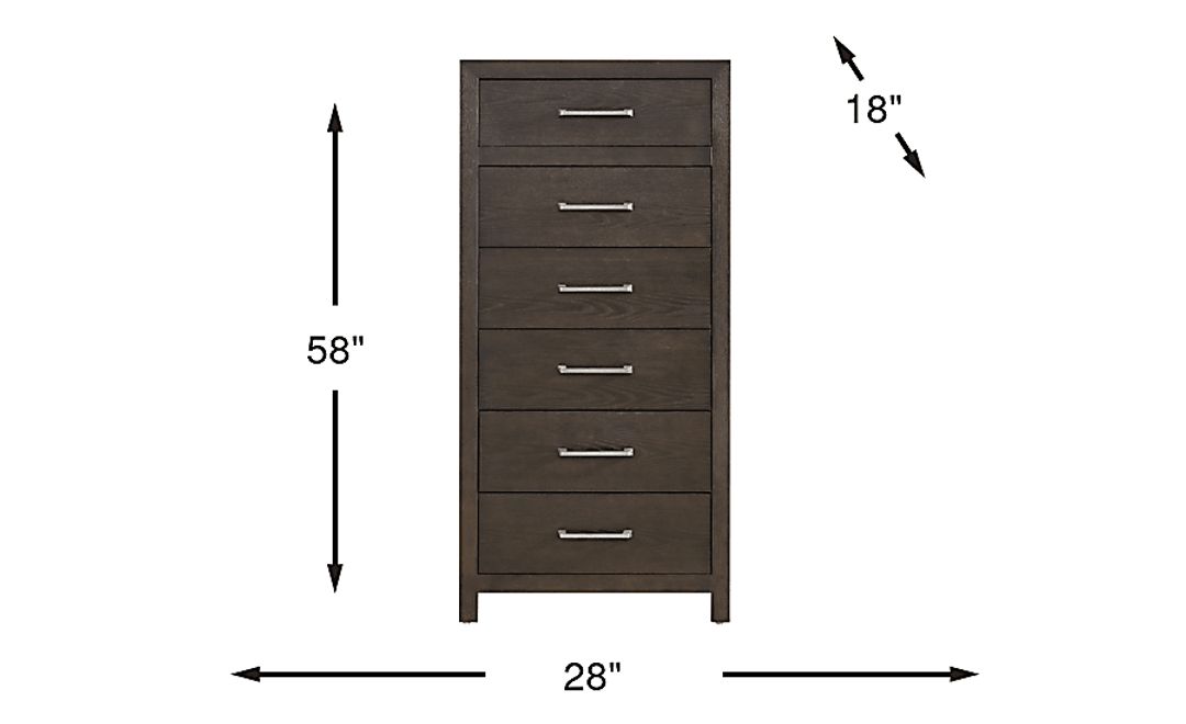 Woodley Dark Brown Chest