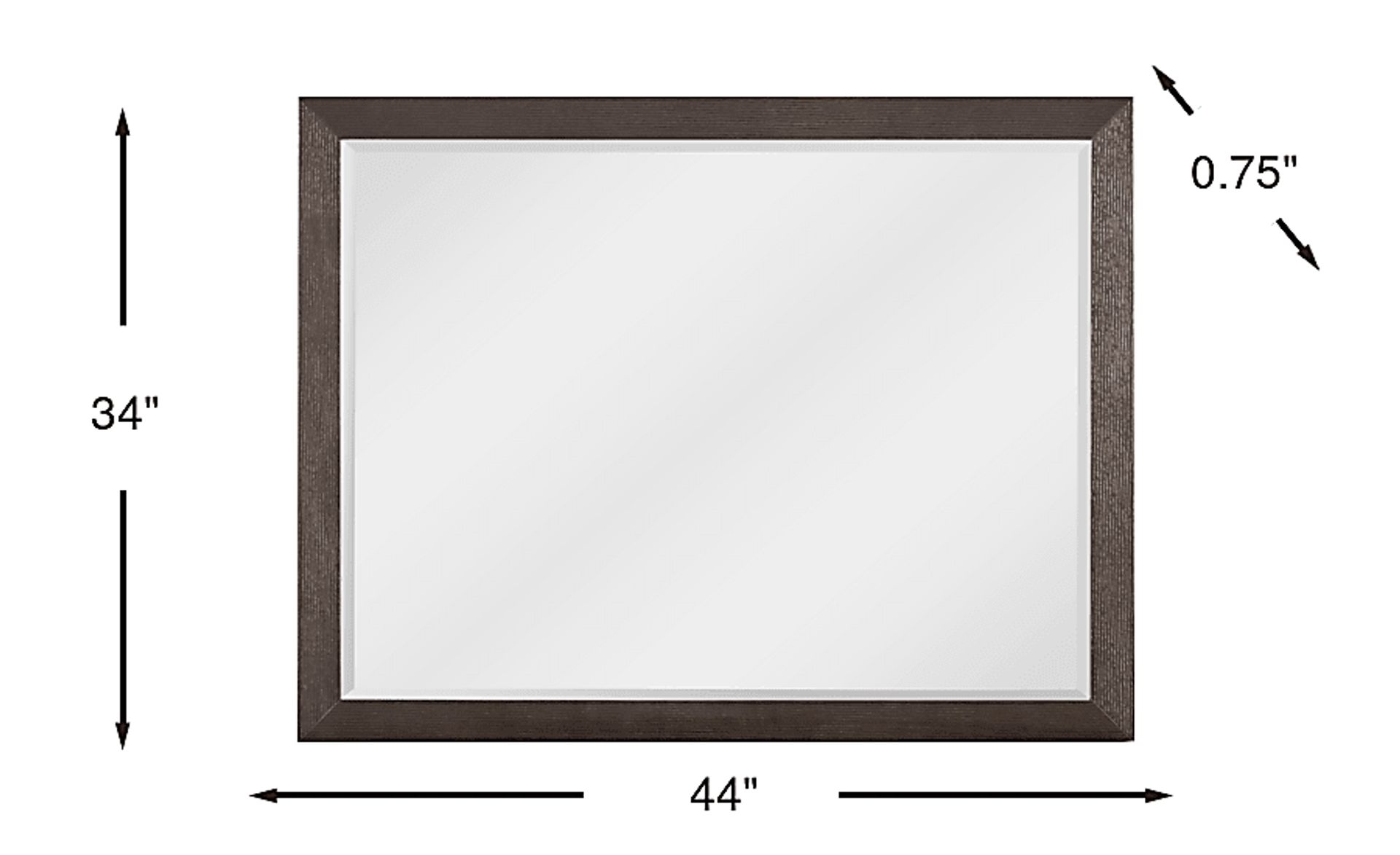 Dimension Image. Please refer to the Dimension Tab on this page for dimension details.