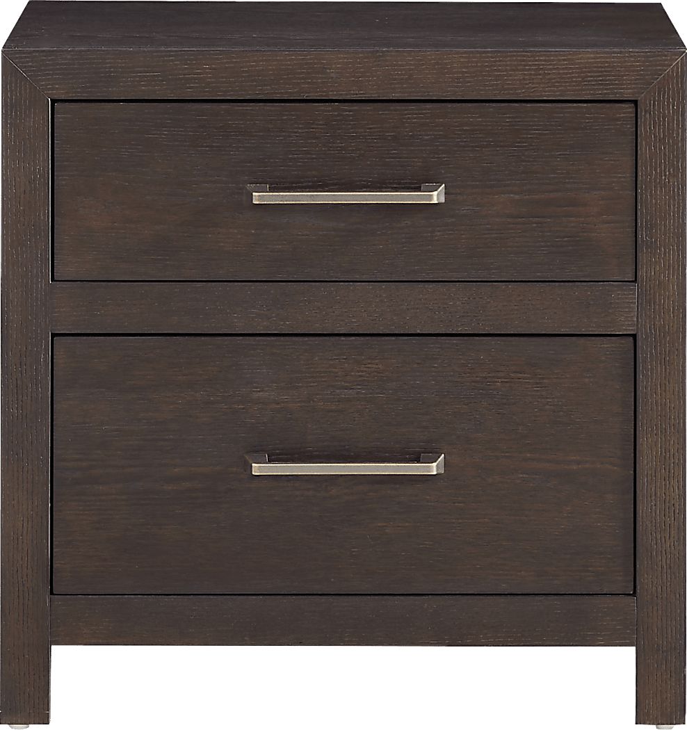 Woodley Dark Brown Nightstand