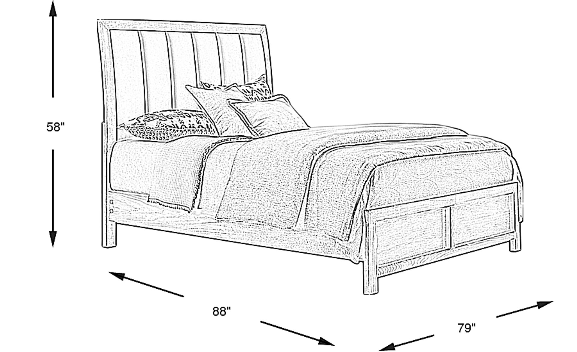 Dimension Image. Please refer to the Dimension Tab on this page for dimension details.