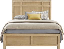 3 pc queen panel bed