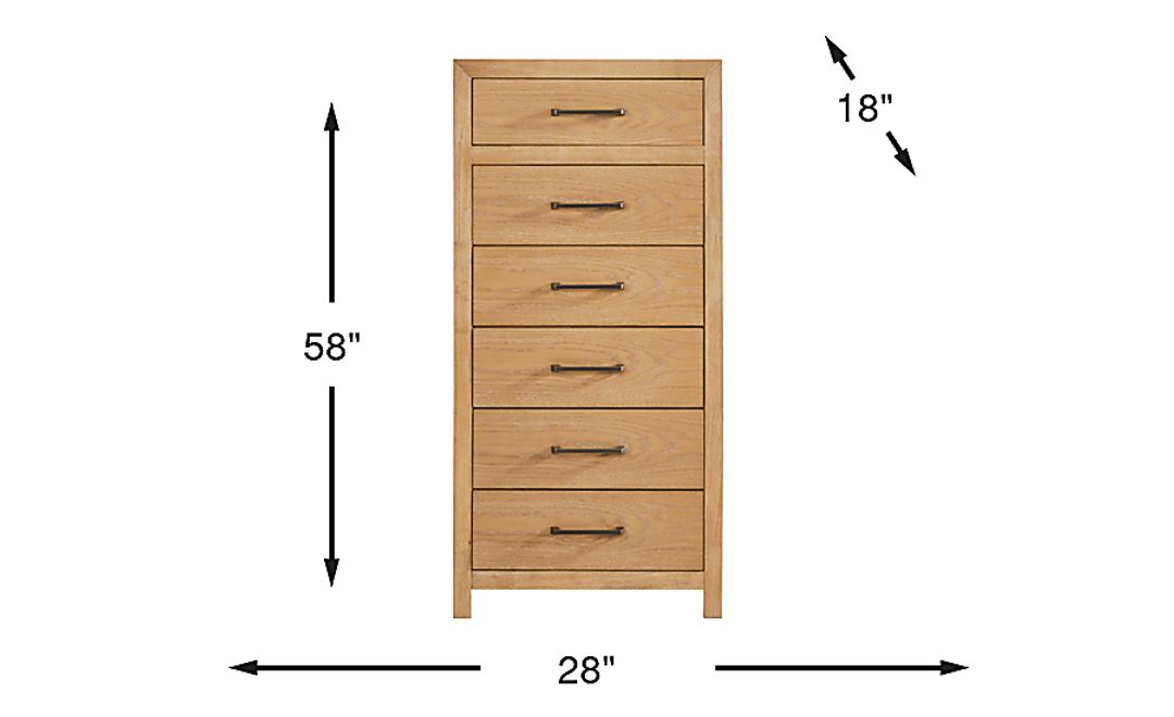 Woodley Natural Chest