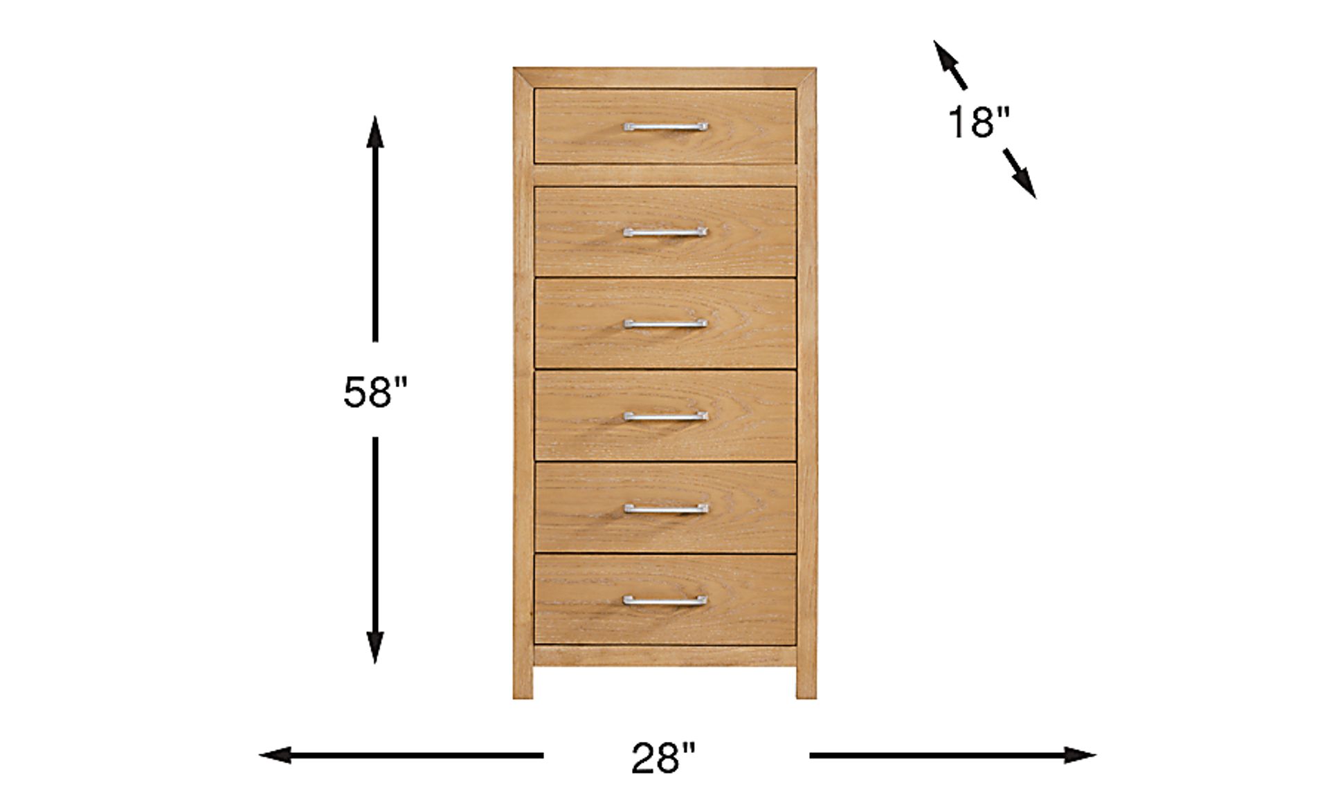 Dimension Image. Please refer to the Dimension Tab on this page for dimension details.