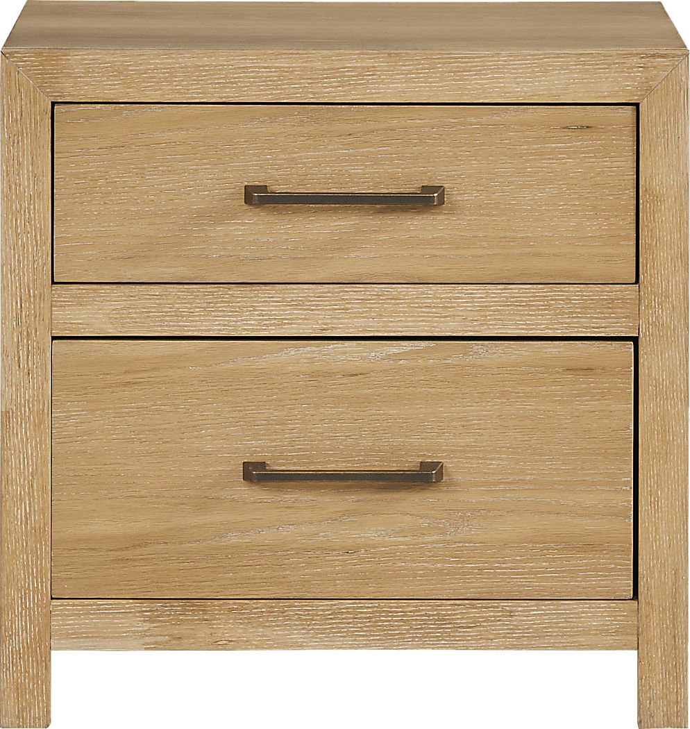 Woodley Natural Nightstand