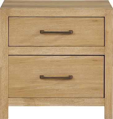 Woodley Natural Nightstand