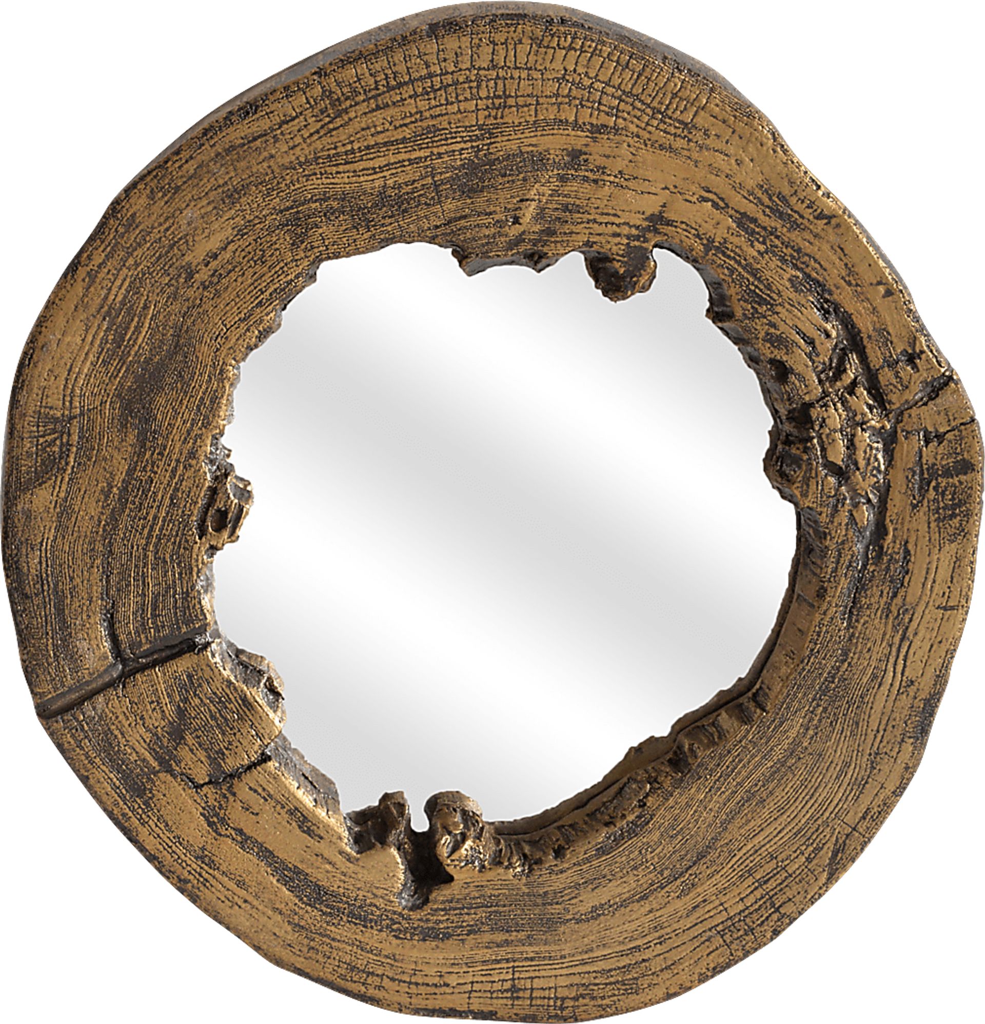 Woodmeere Gold  Mirror - Image 1