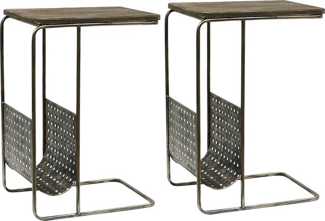 Woodmore Gray Accent Table - Thumbnail - Image 1