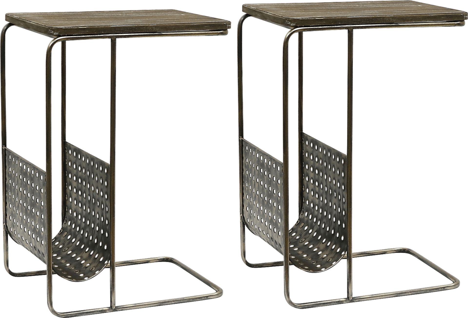 Woodmore Gray Accent Table - Image 1