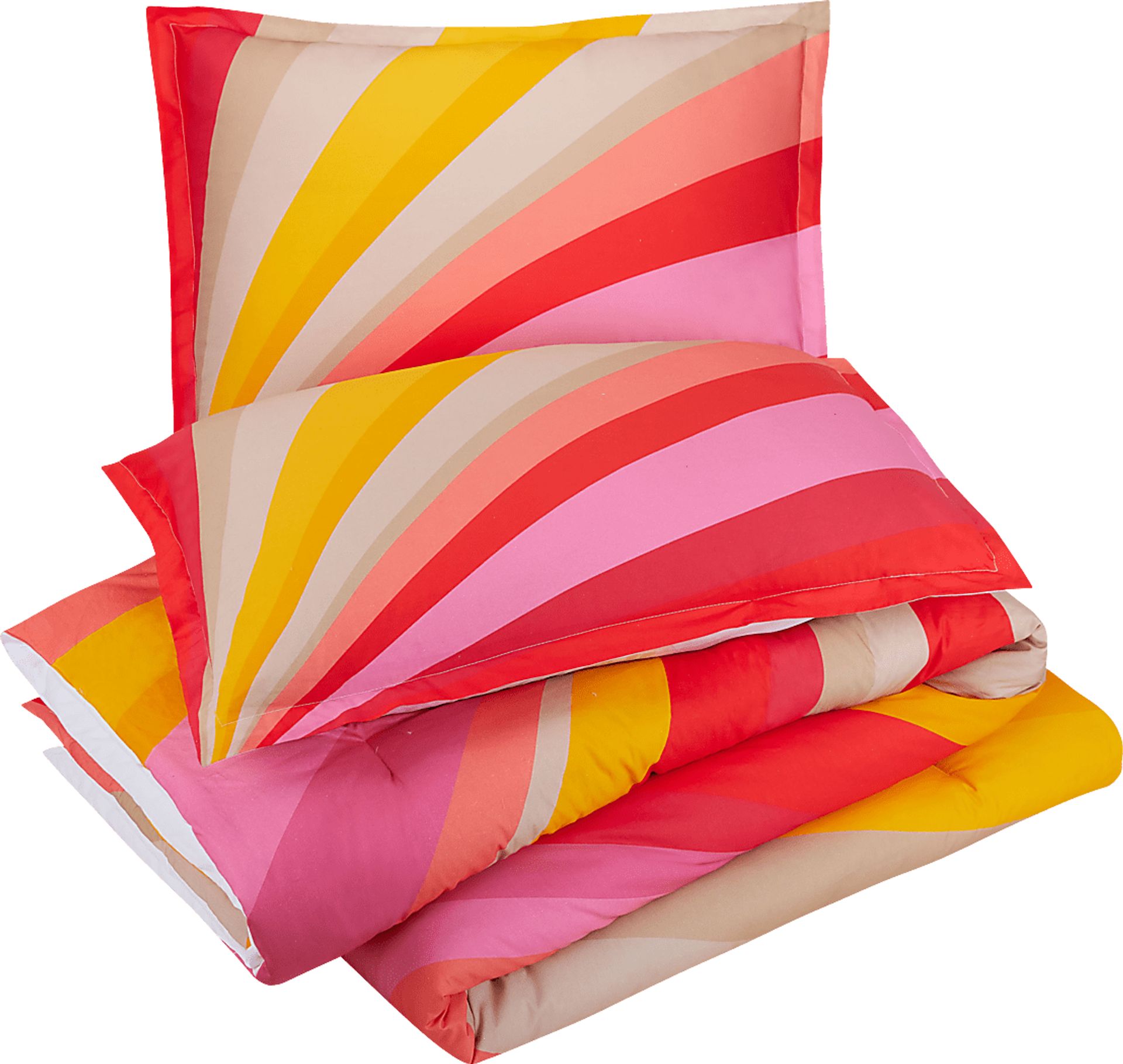 Woodpointe Pink 3 Pc King Duvet Set - Image 6
