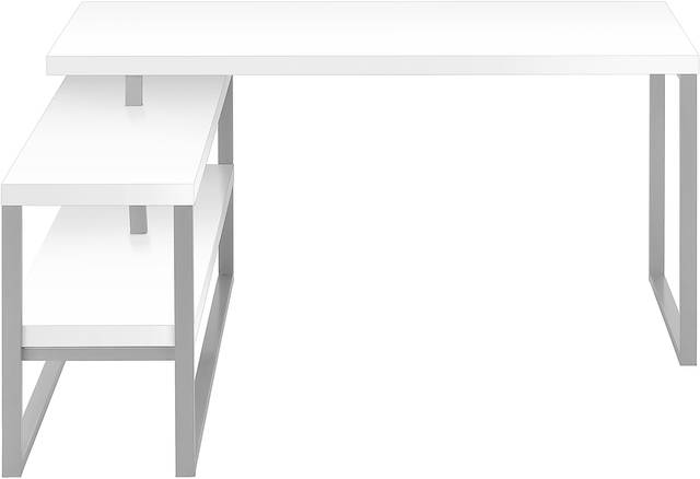 Woodrill White Desk - Thumbnail - Image 4