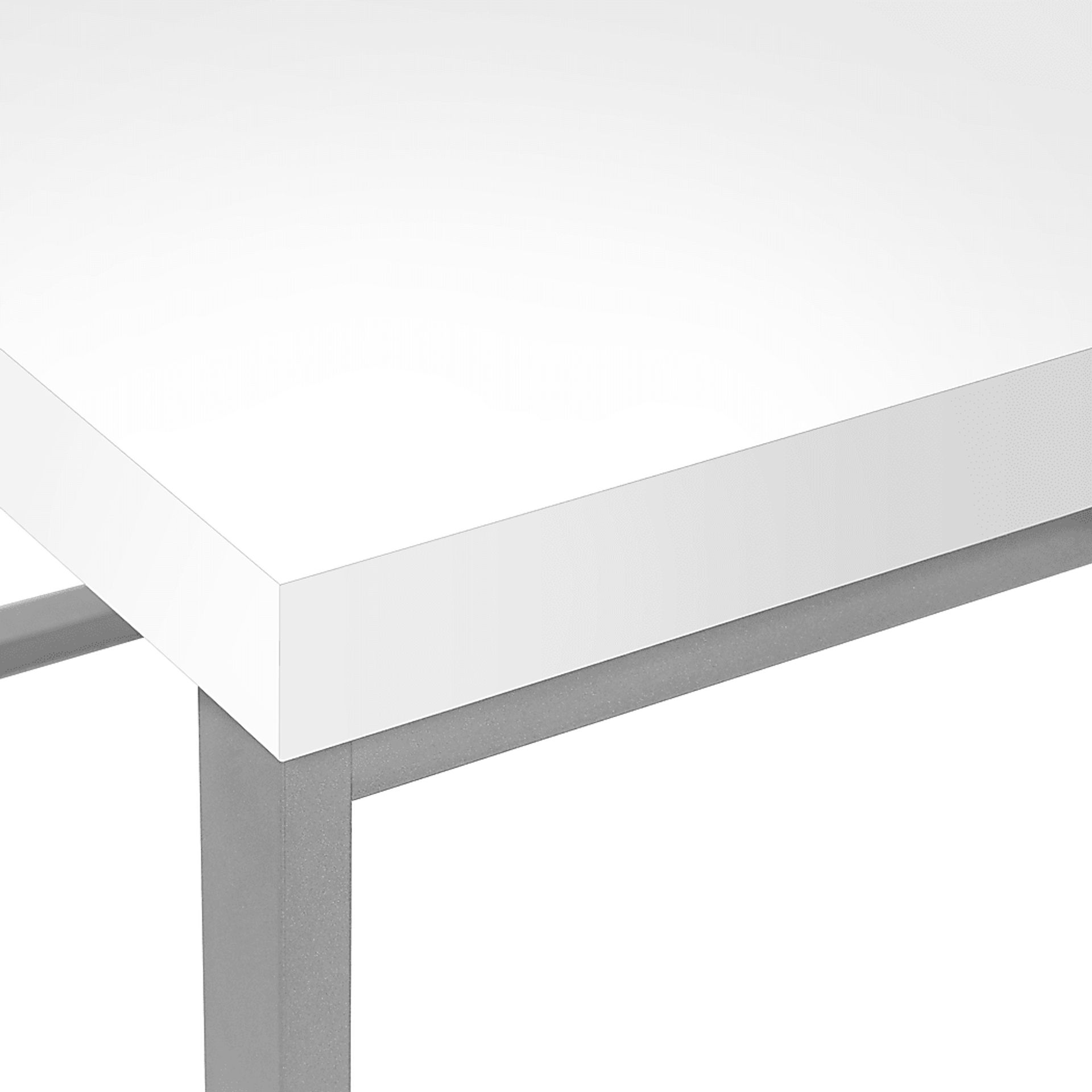 Woodrill White Desk - Image 6