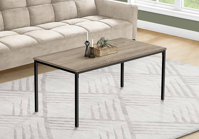 Woodroffe Taupe Cocktail Table - Thumbnail - Image 2