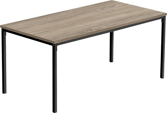 Woodroffe Taupe Cocktail Table