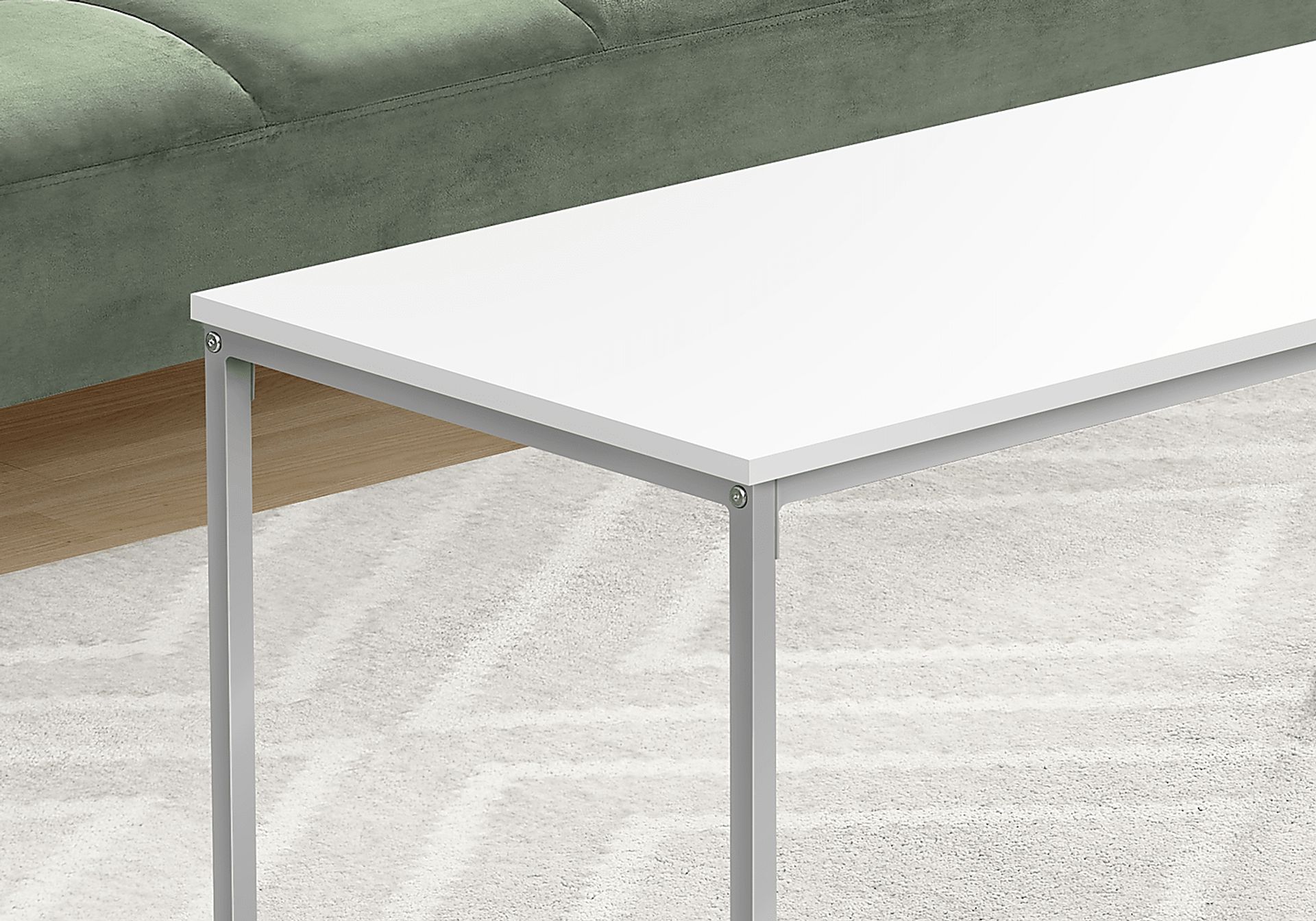 Woodroffe White Cocktail Table - Image 3