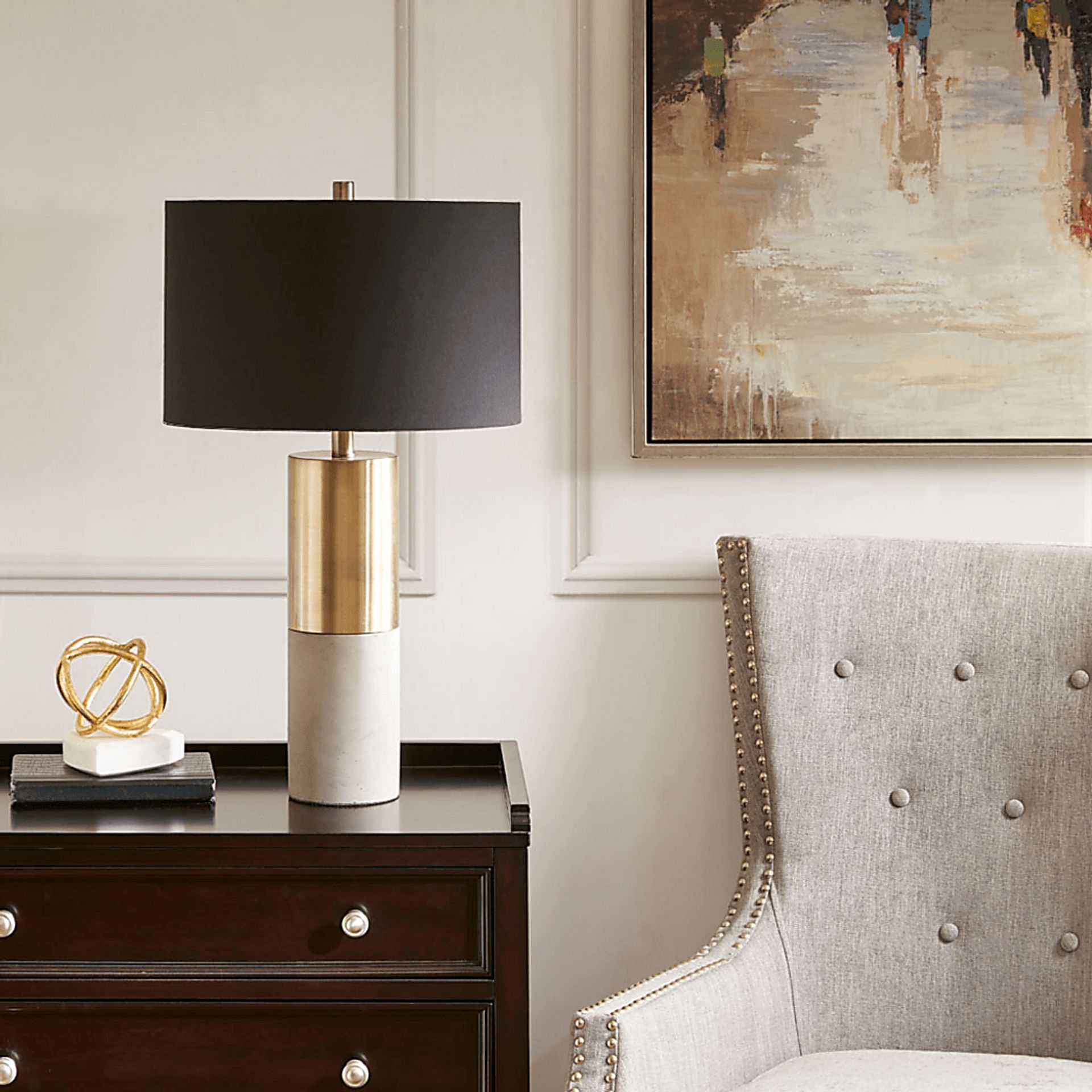 Woodrow Hills Black Lamp - Image 4