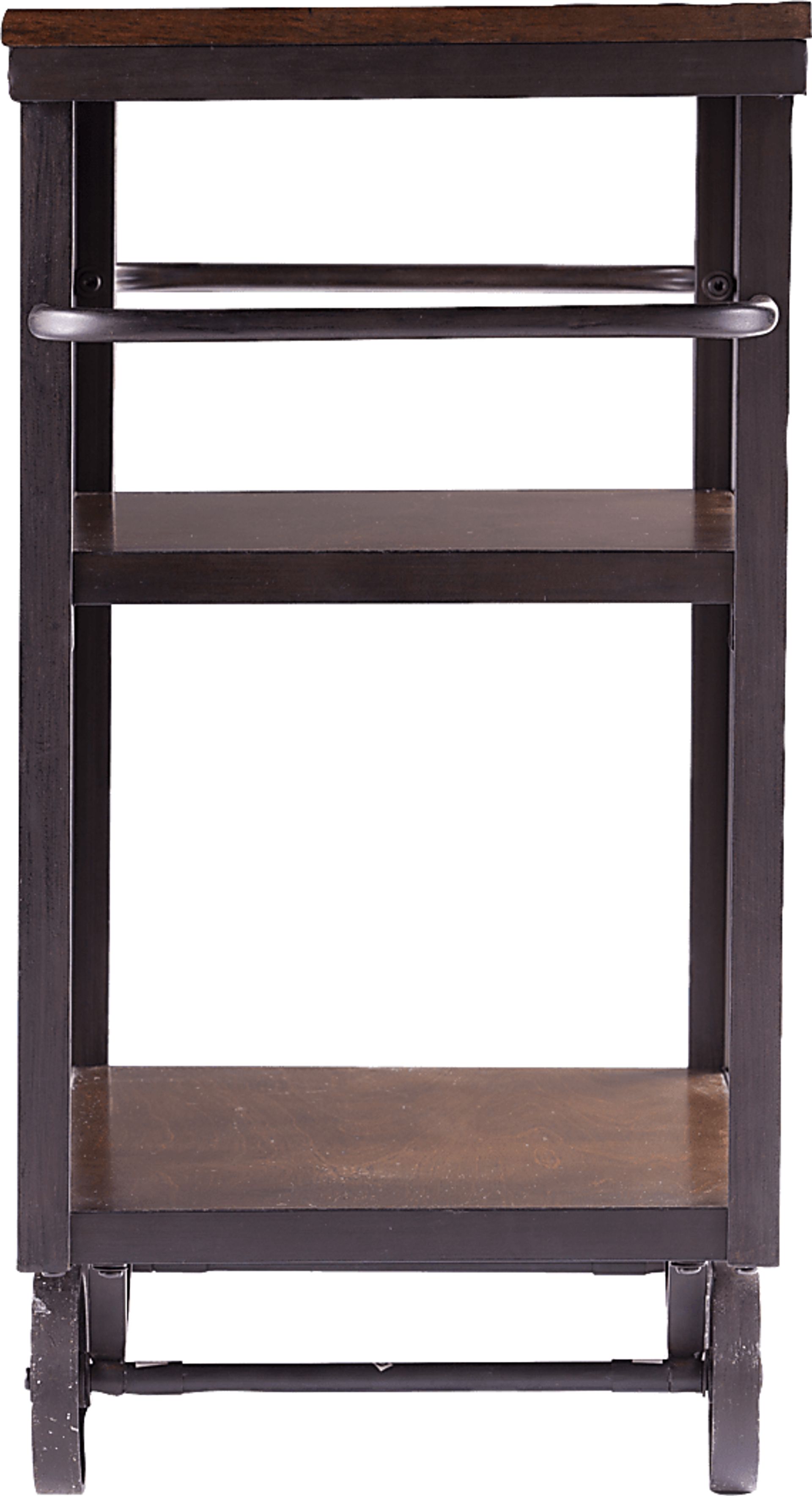 Woodslee Espresso Kitchen Island - Image 2