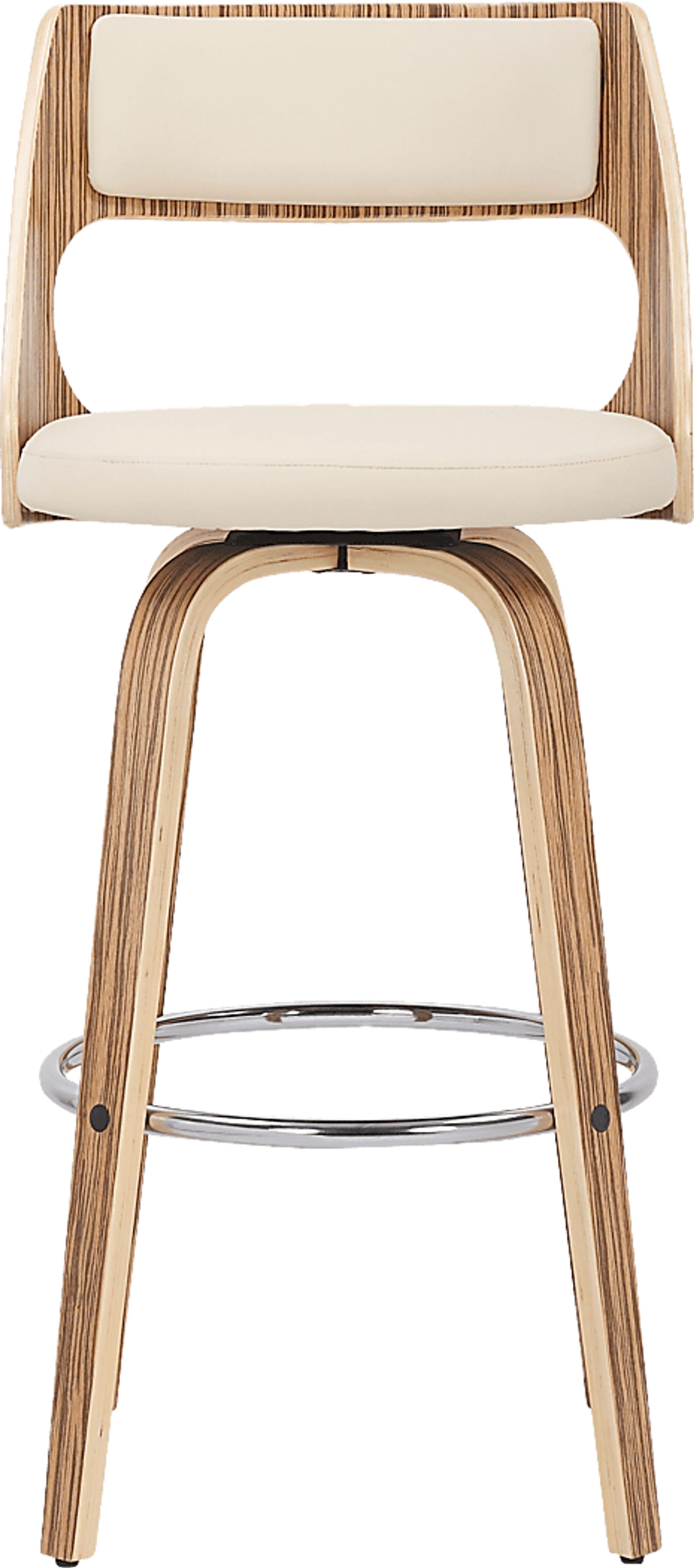 Woodstead Cream Barstool, Set of 2 - Image 11