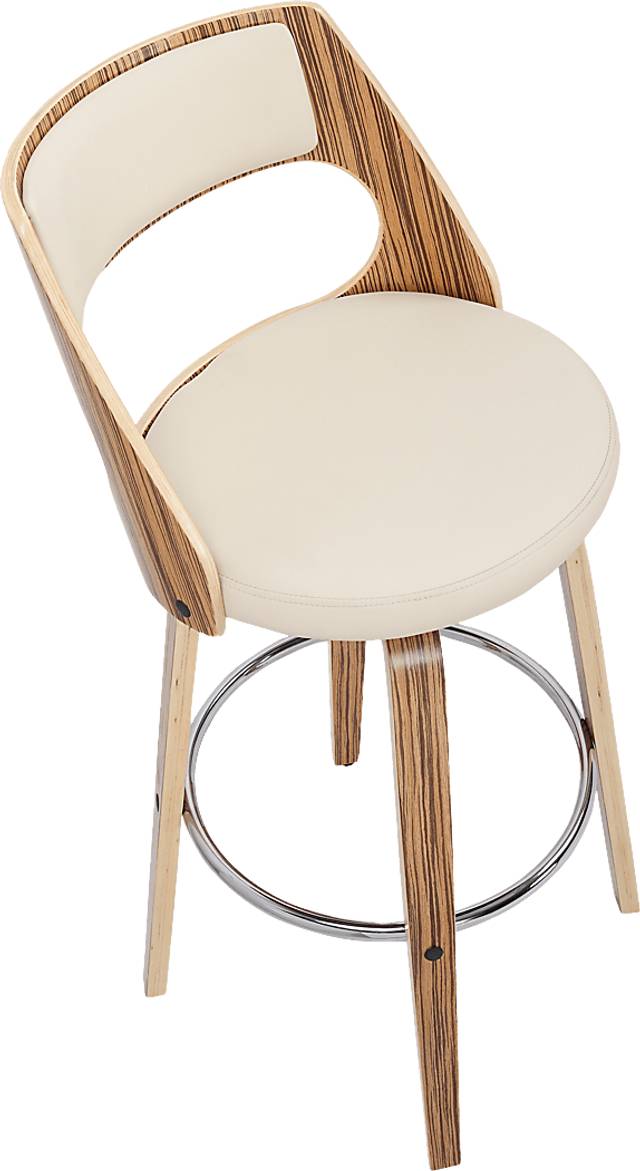 Woodstead Cream Barstool, Set of 2 - Thumbnail - Image 12