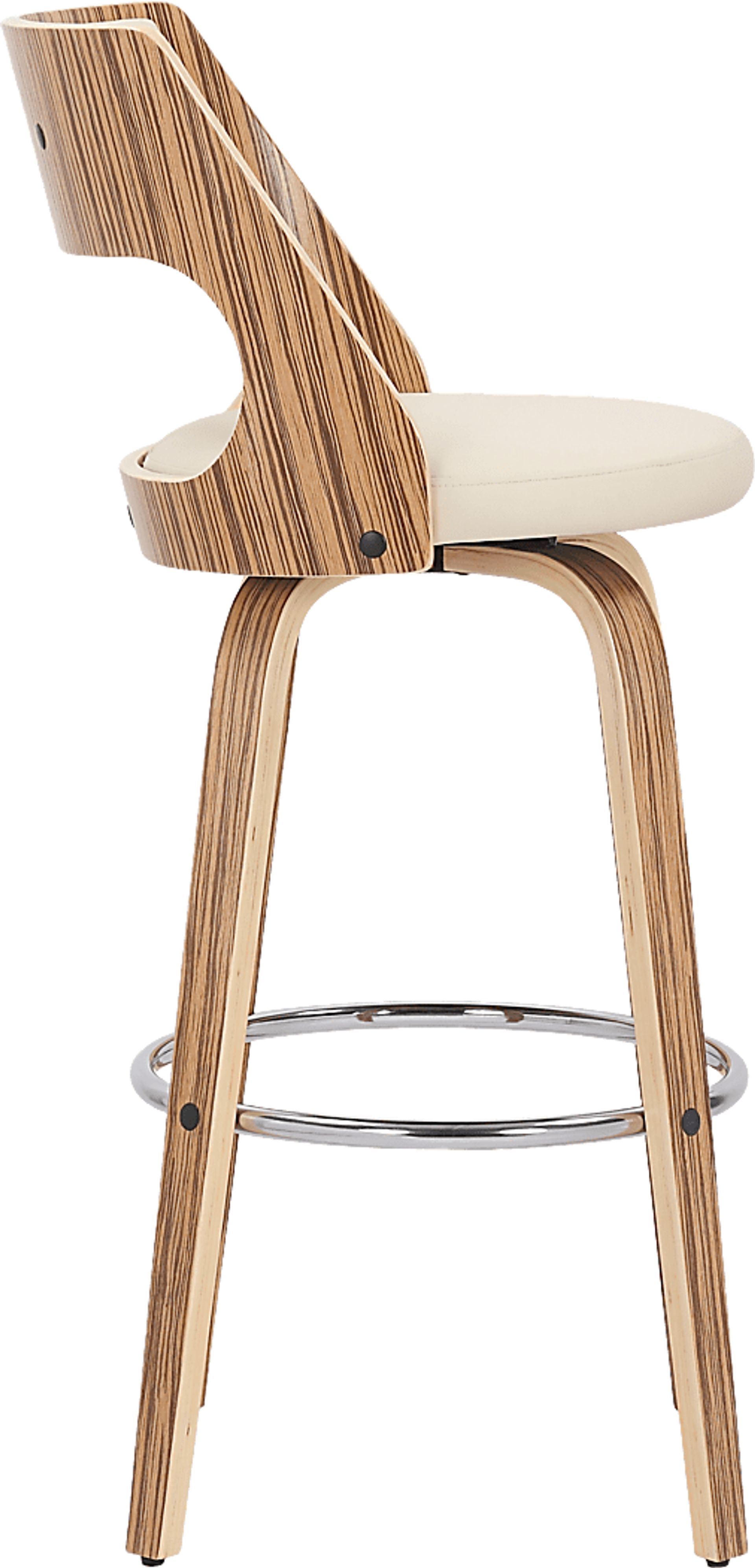 Woodstead Cream Barstool, Set of 2 - Image 13