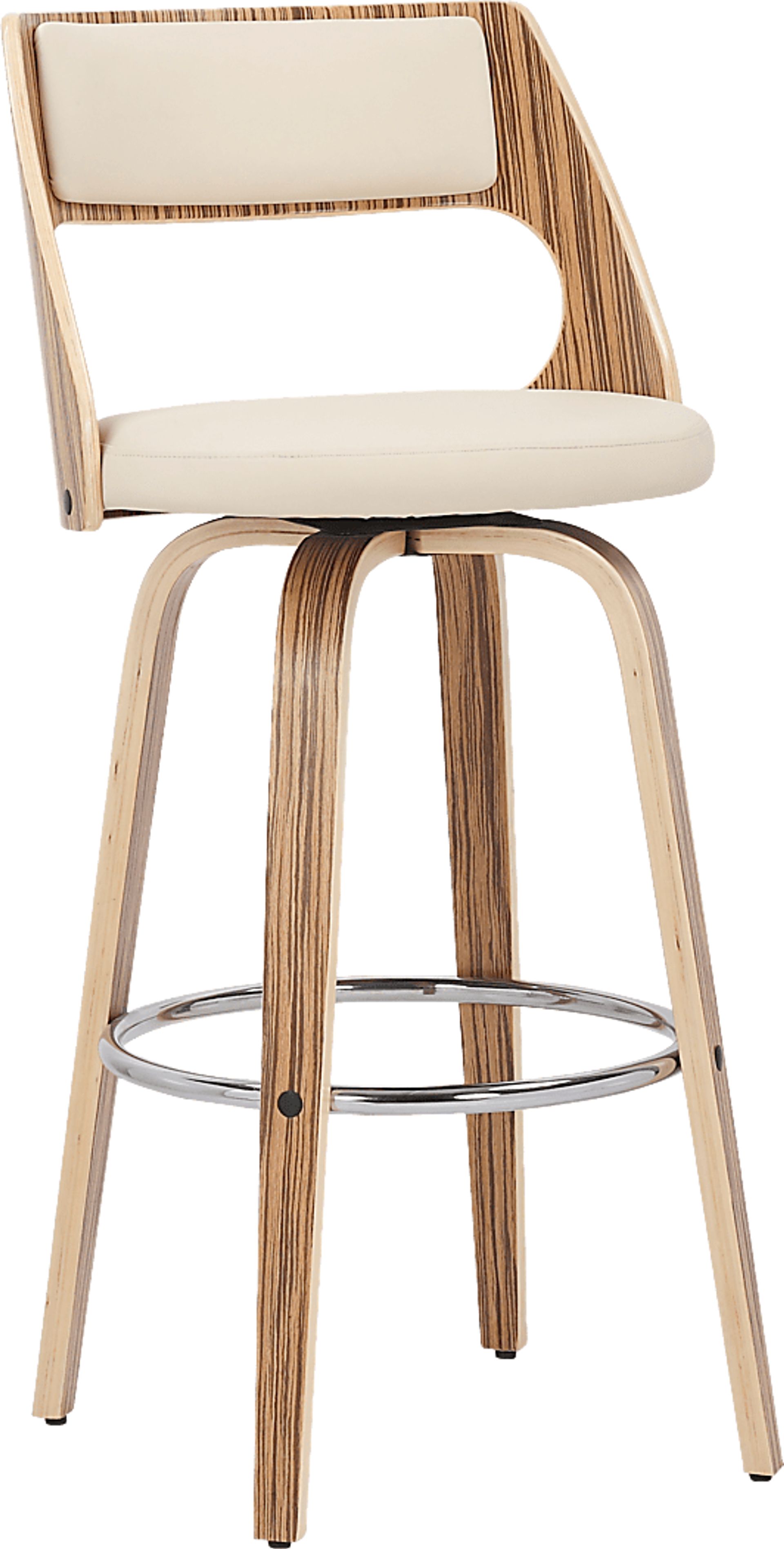 Woodstead Cream Barstool, Set of 2 - Image 14