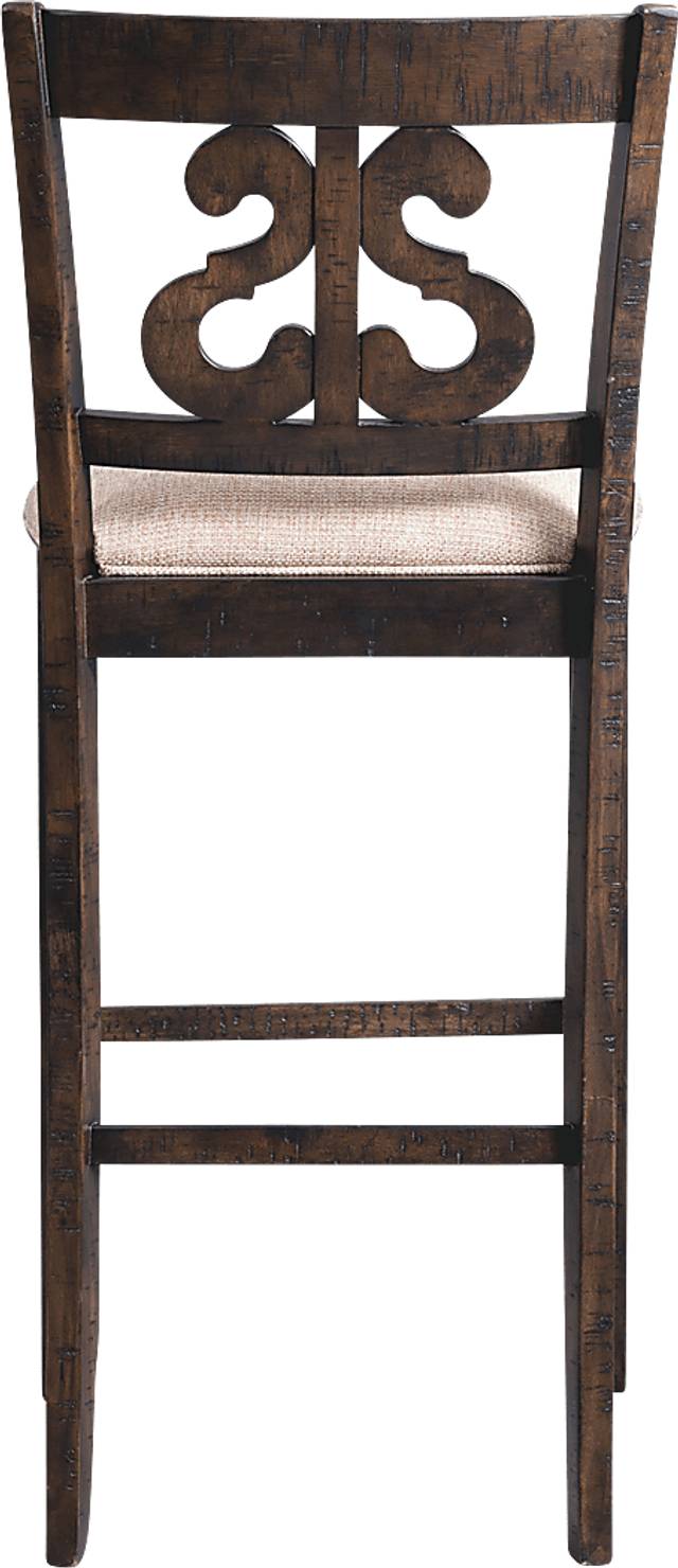 Woodvine Brown Bar Stool Set - Thumbnail - Image 12