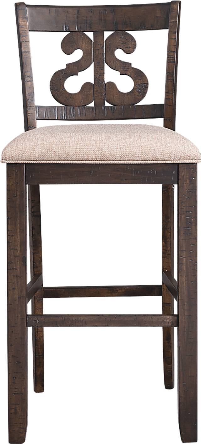 Woodvine Brown Bar Stool Set - Thumbnail - Image 14