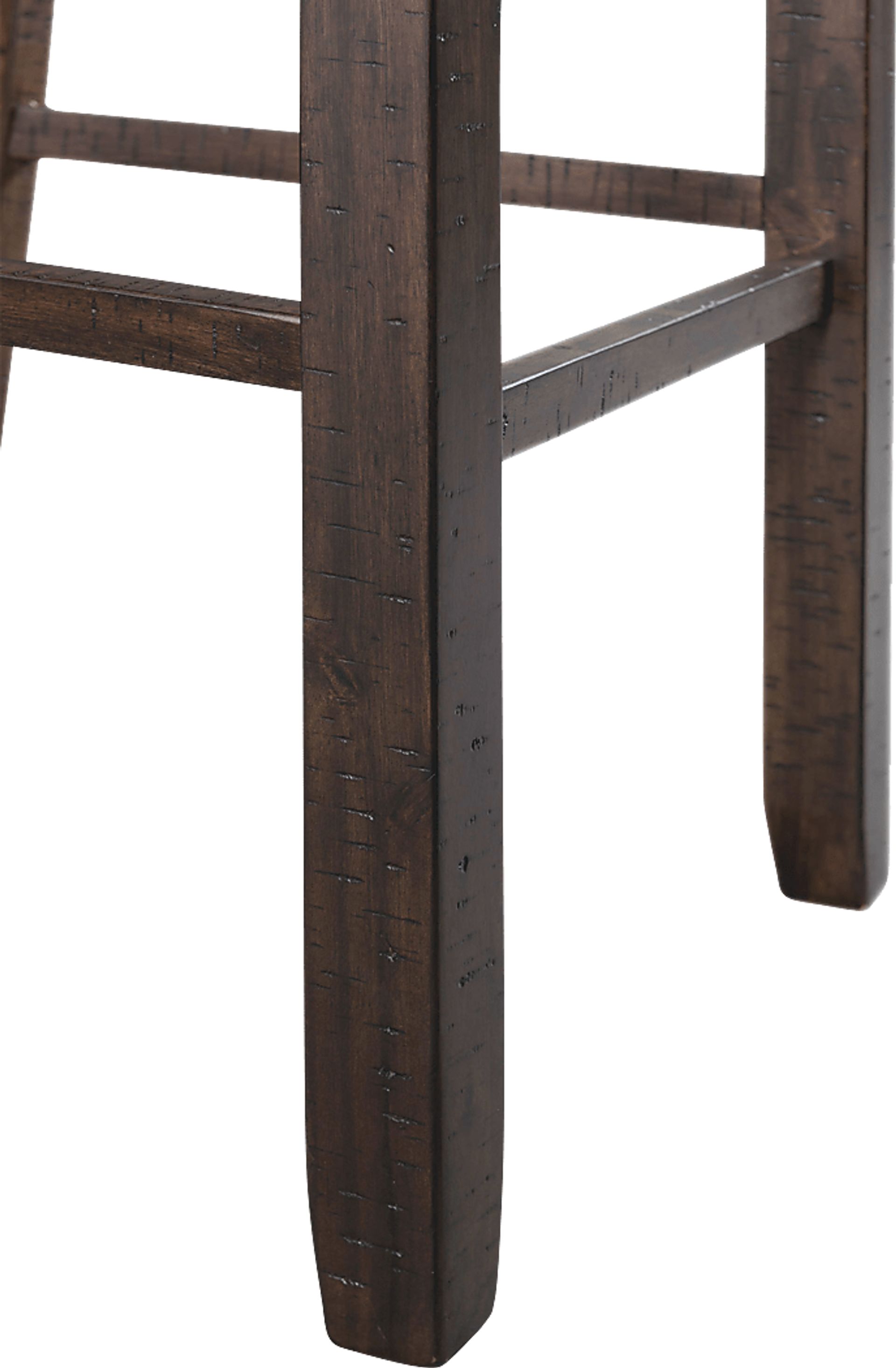Woodvine Brown Bar Stool Set - Image 7