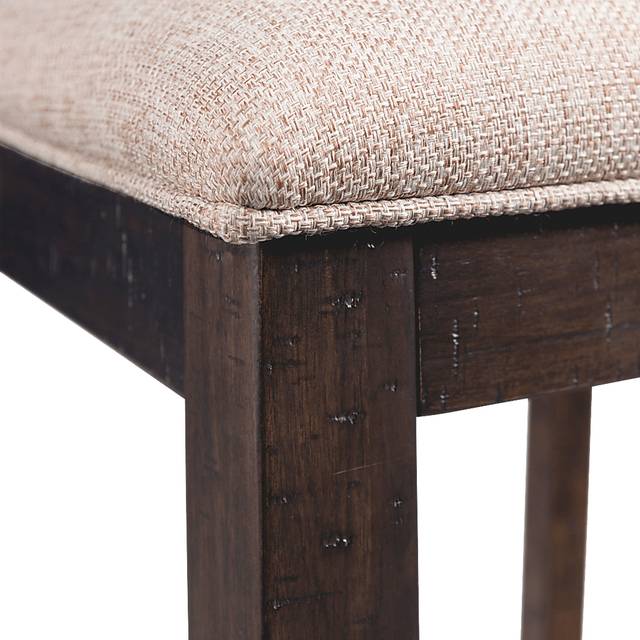 Woodvine Brown Bar Stool Set - Thumbnail - Image 9
