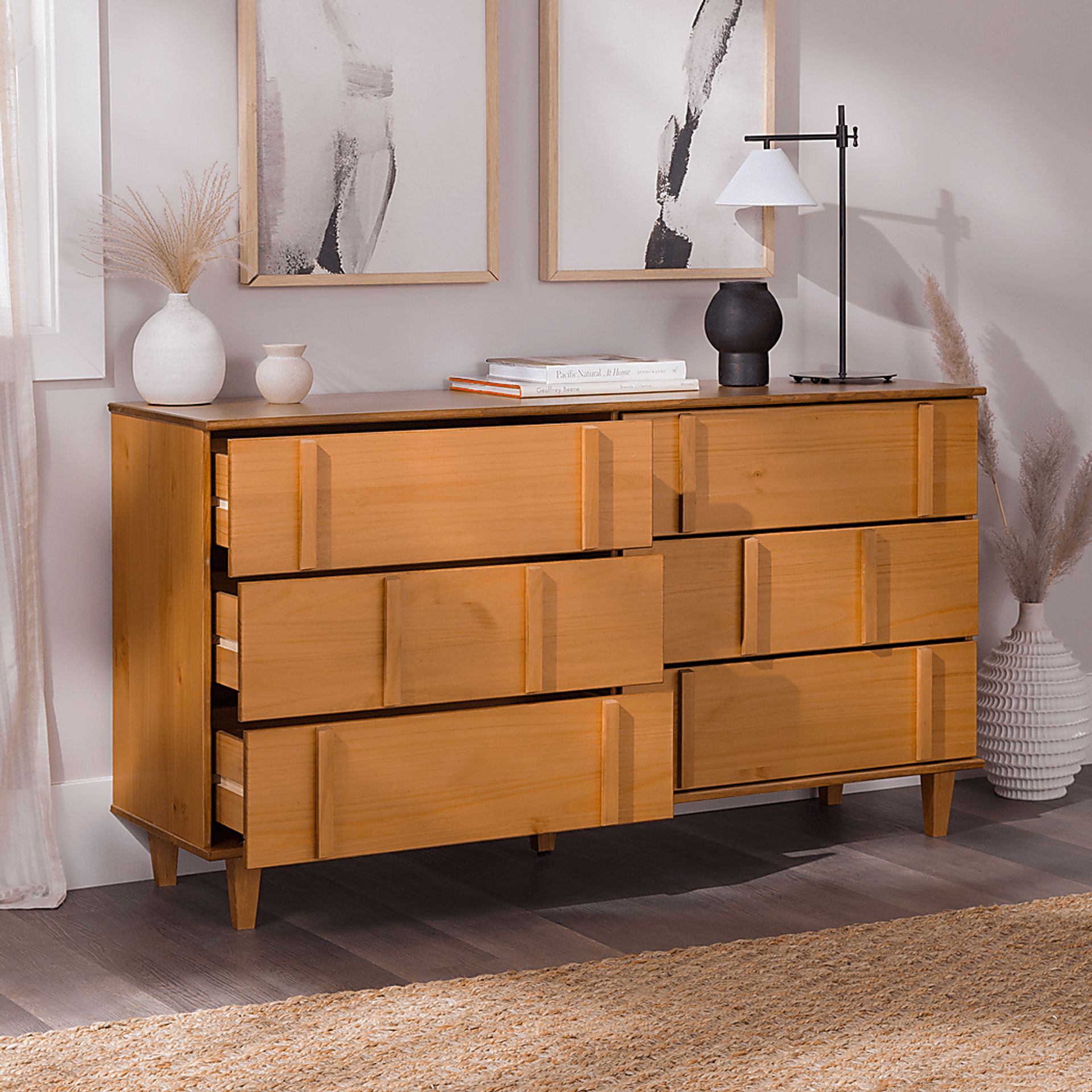 Woodviolet Caramel Dresser - Image 6