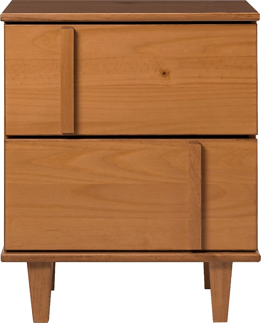 Woodviolet Caramel Nightstand