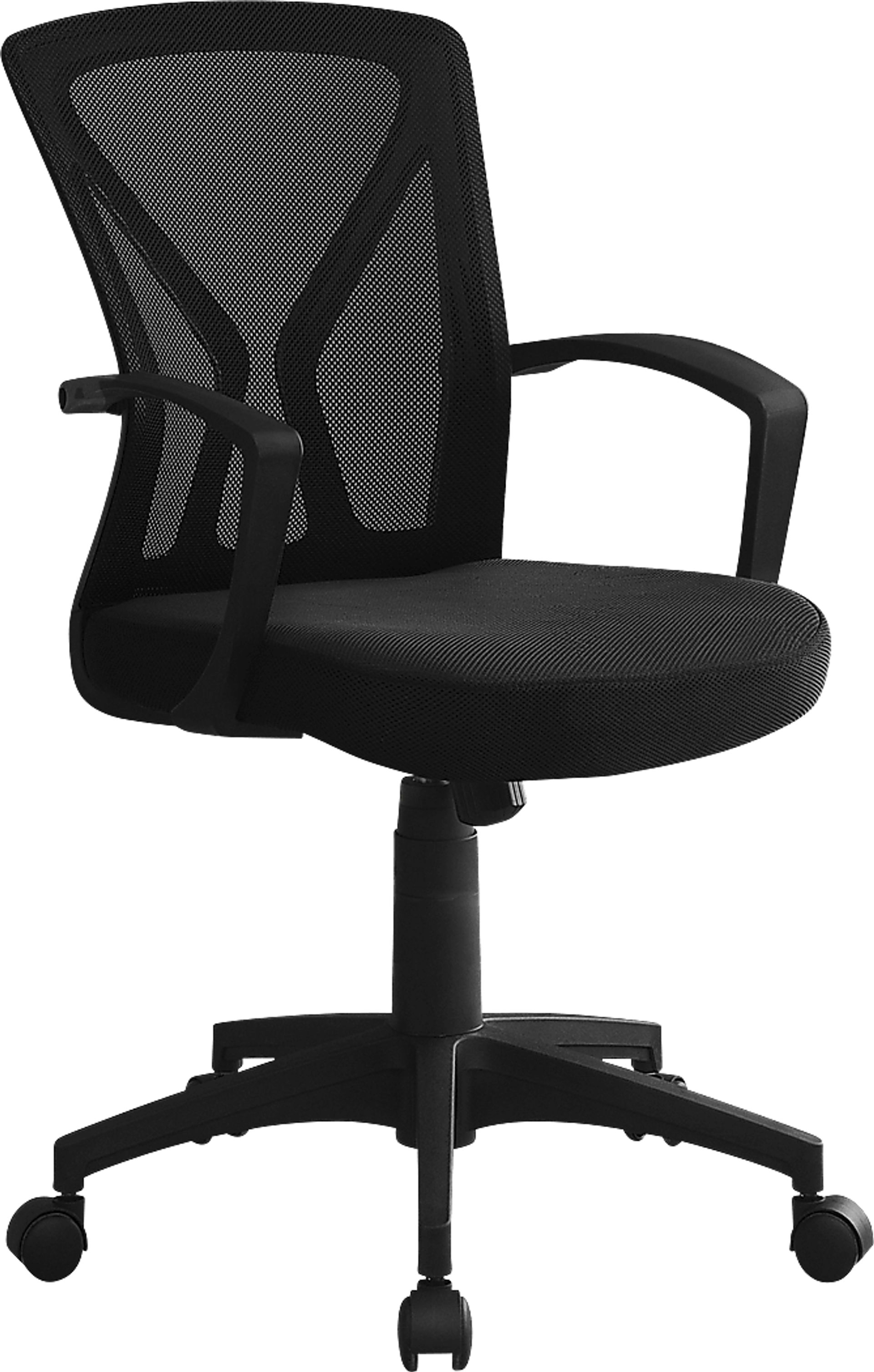 Woodwardia Black Office Chair - Image 1