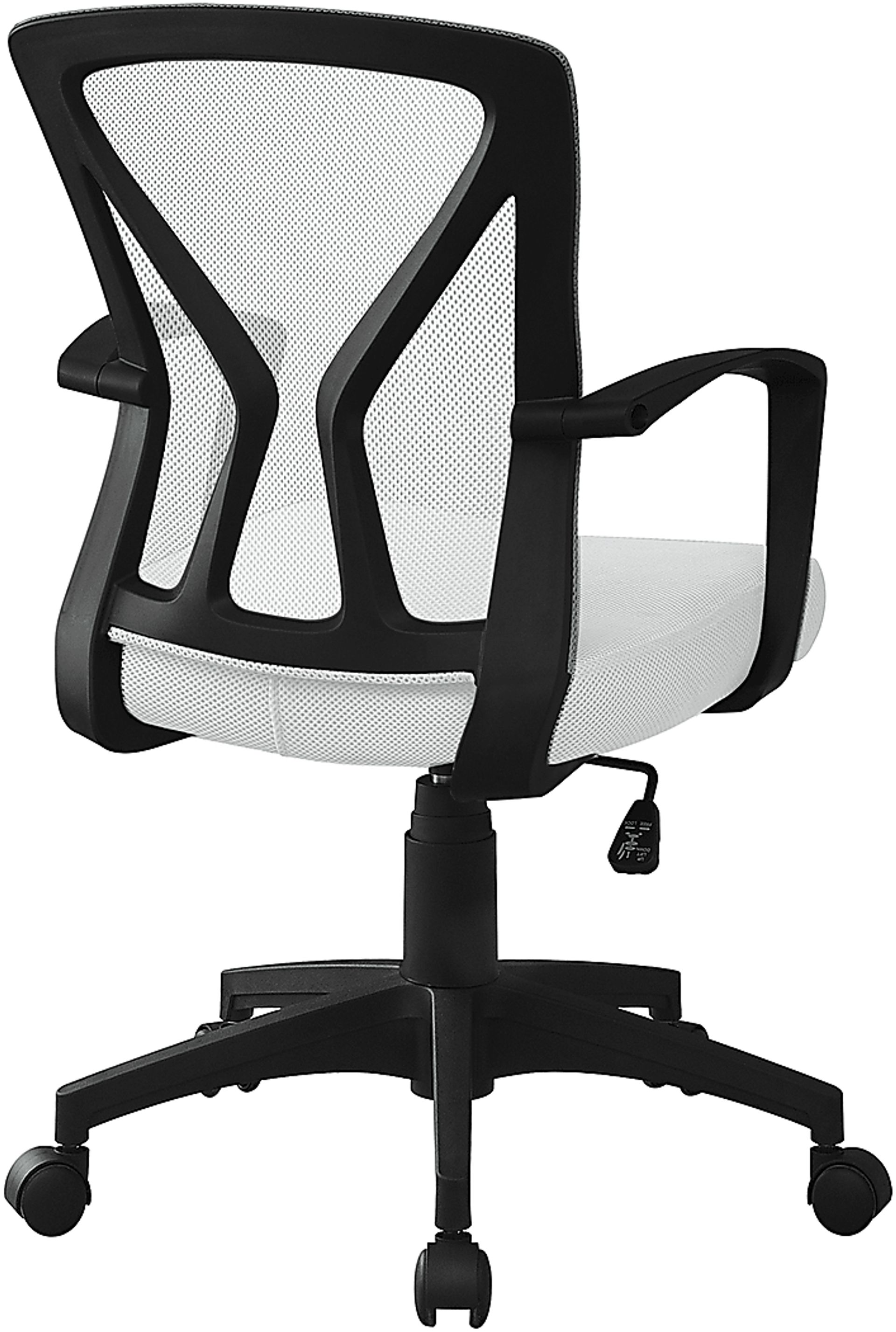 Woodwardia White Office Chair - Image 2