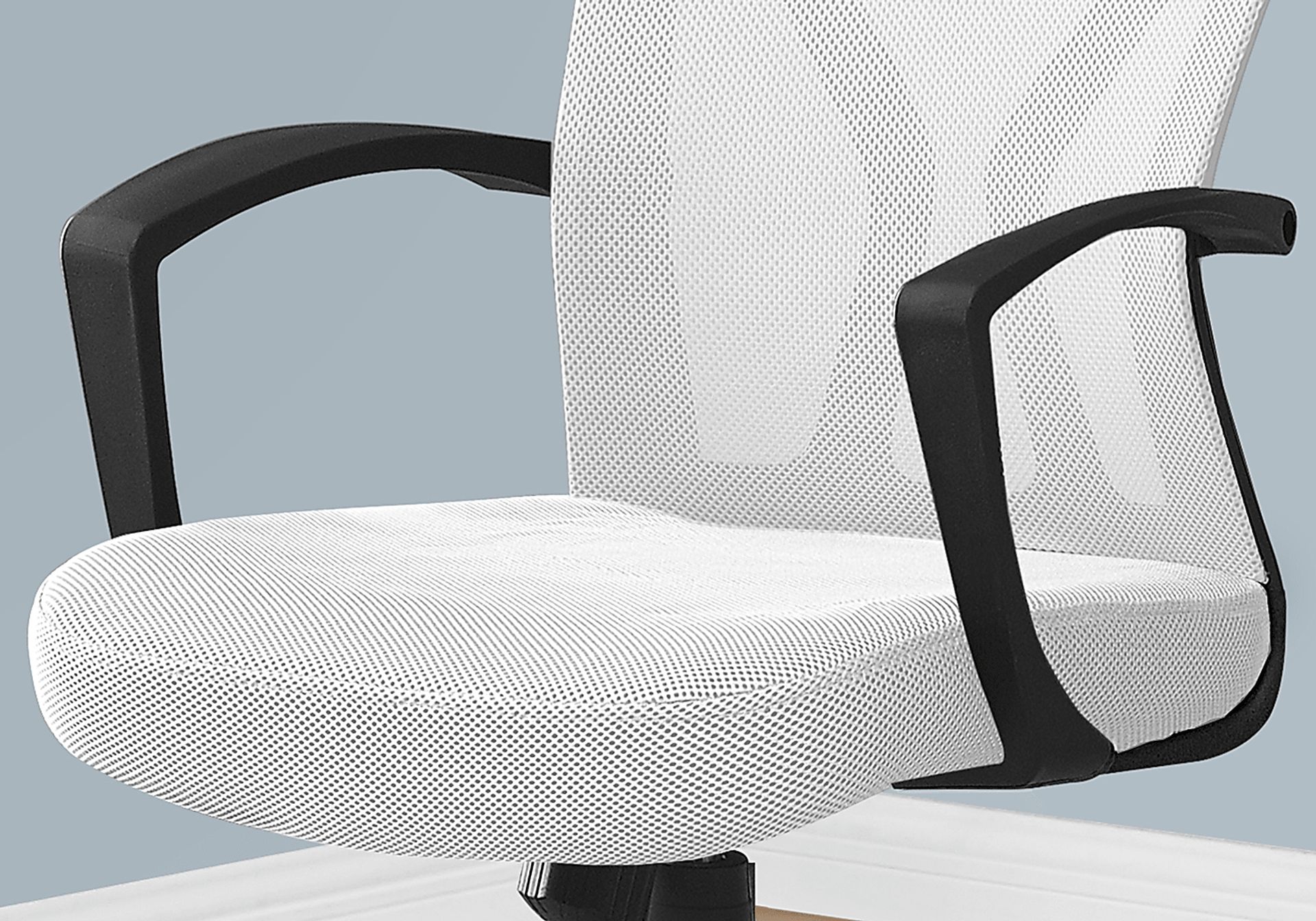 Woodwardia White Office Chair - Image 3