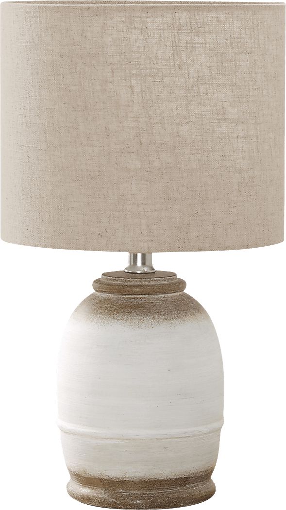 Woodwell Cream Lamp