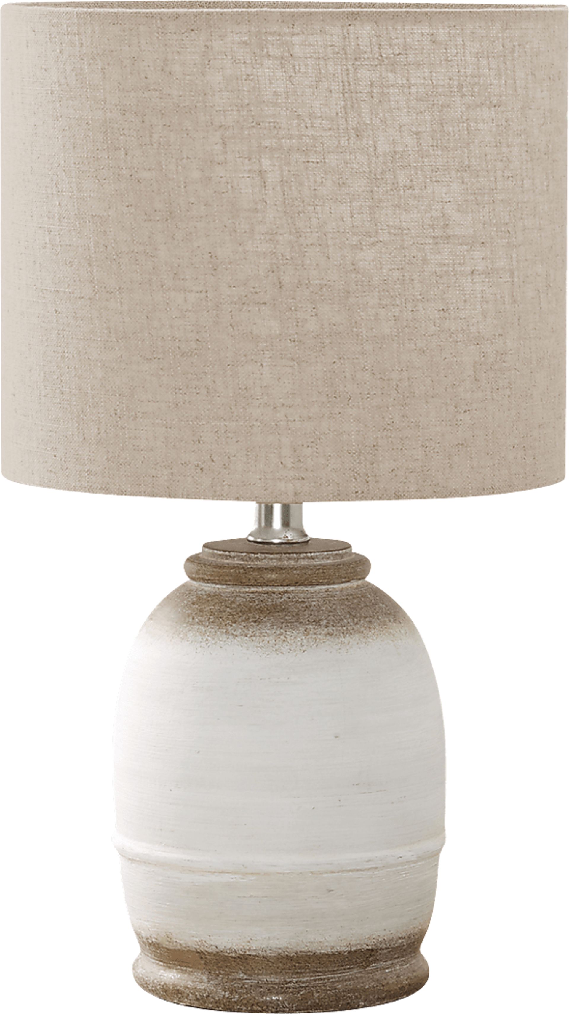 Woodwell Cream Lamp - Image 1