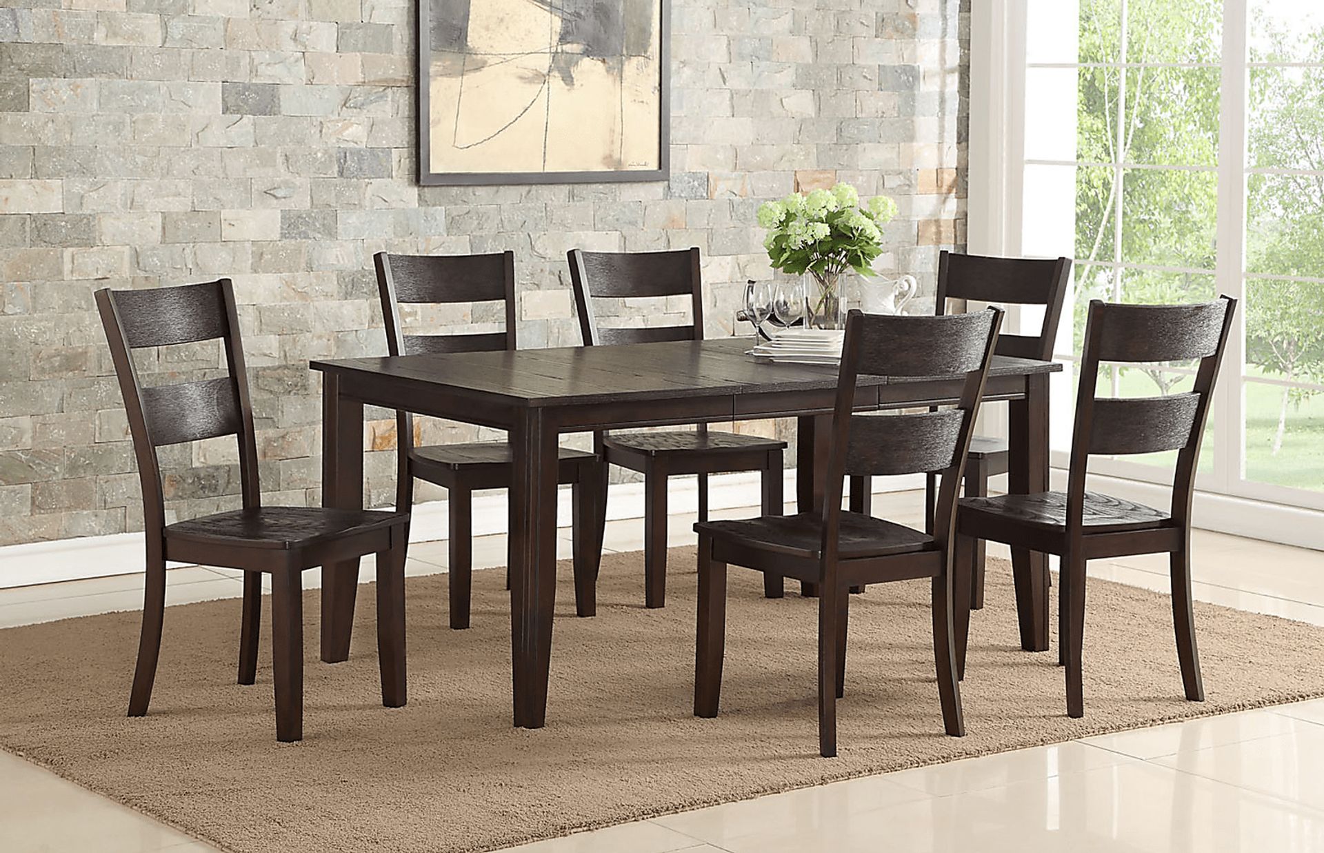 Woodybrook Brown Side Chair, Set of 2 - Image 4
