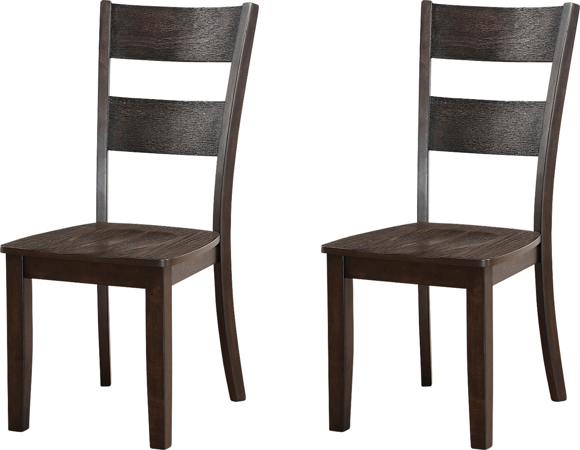 Woodybrook Brown Side Chair, Set of 2 - Image 1