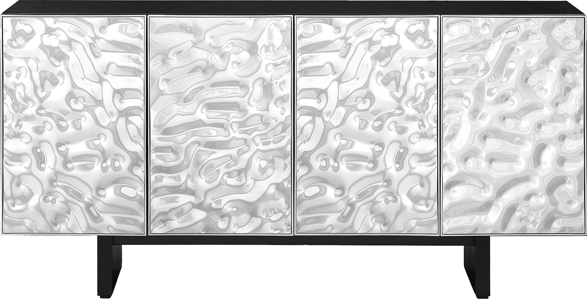 Wooliver Silver Credenza - Image 5