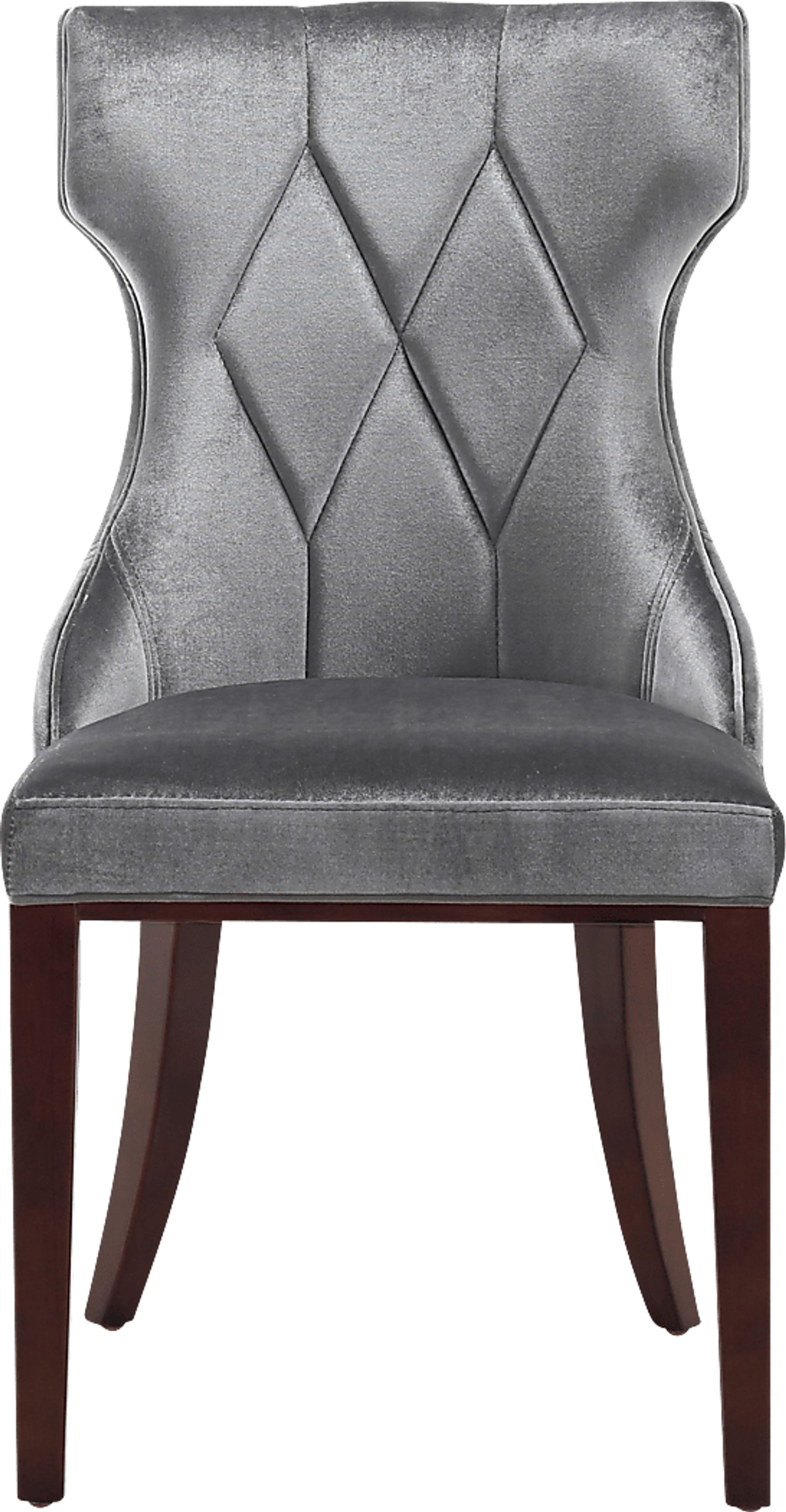 Worlddale Dark Gray Side Chair, Set of 2 - Image 3