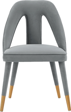 Woronoco Gray Side Chair