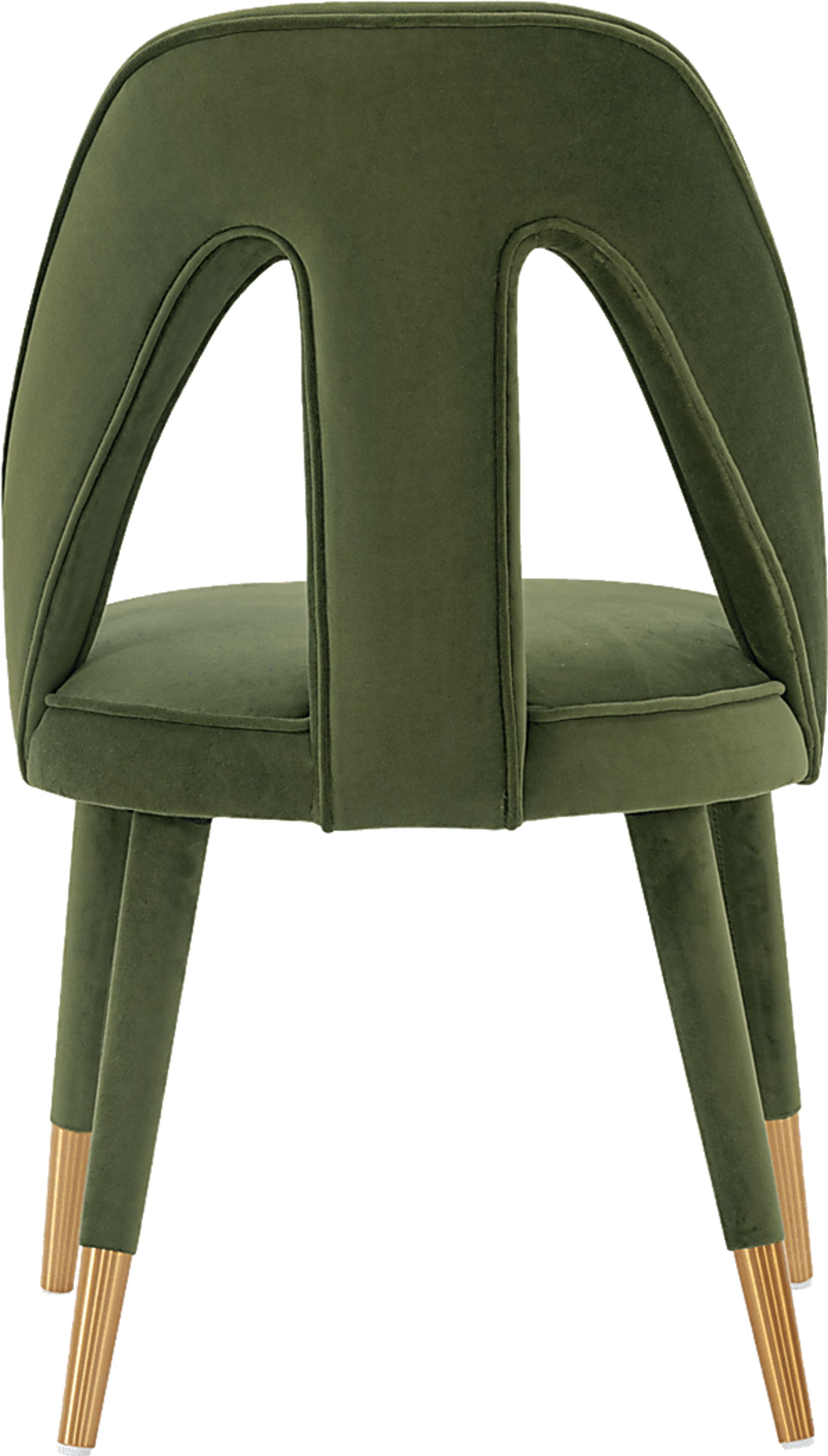 Woronoco Olive Green Side Chair - Image 6