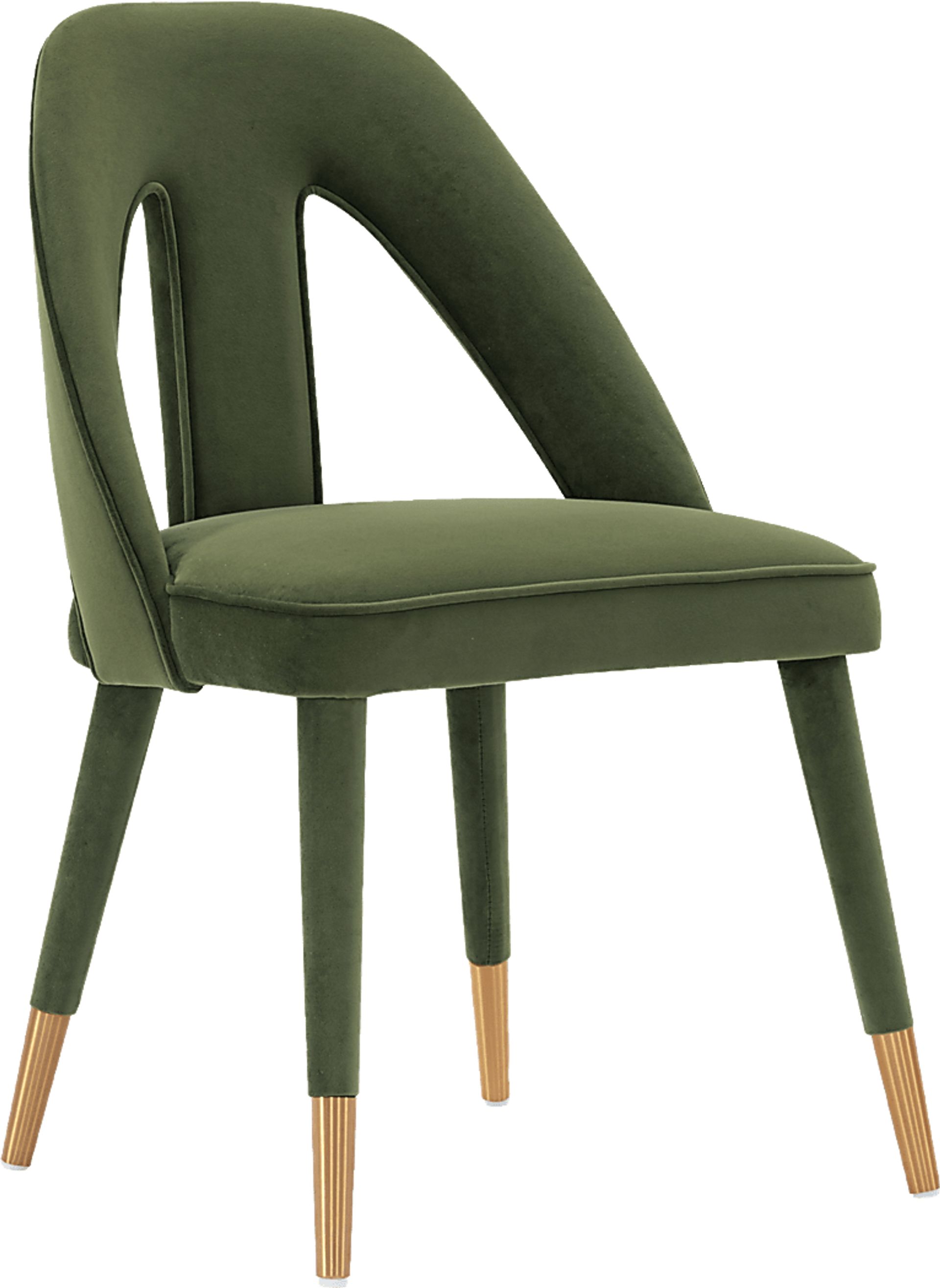 Woronoco Olive Green Side Chair - Image 9