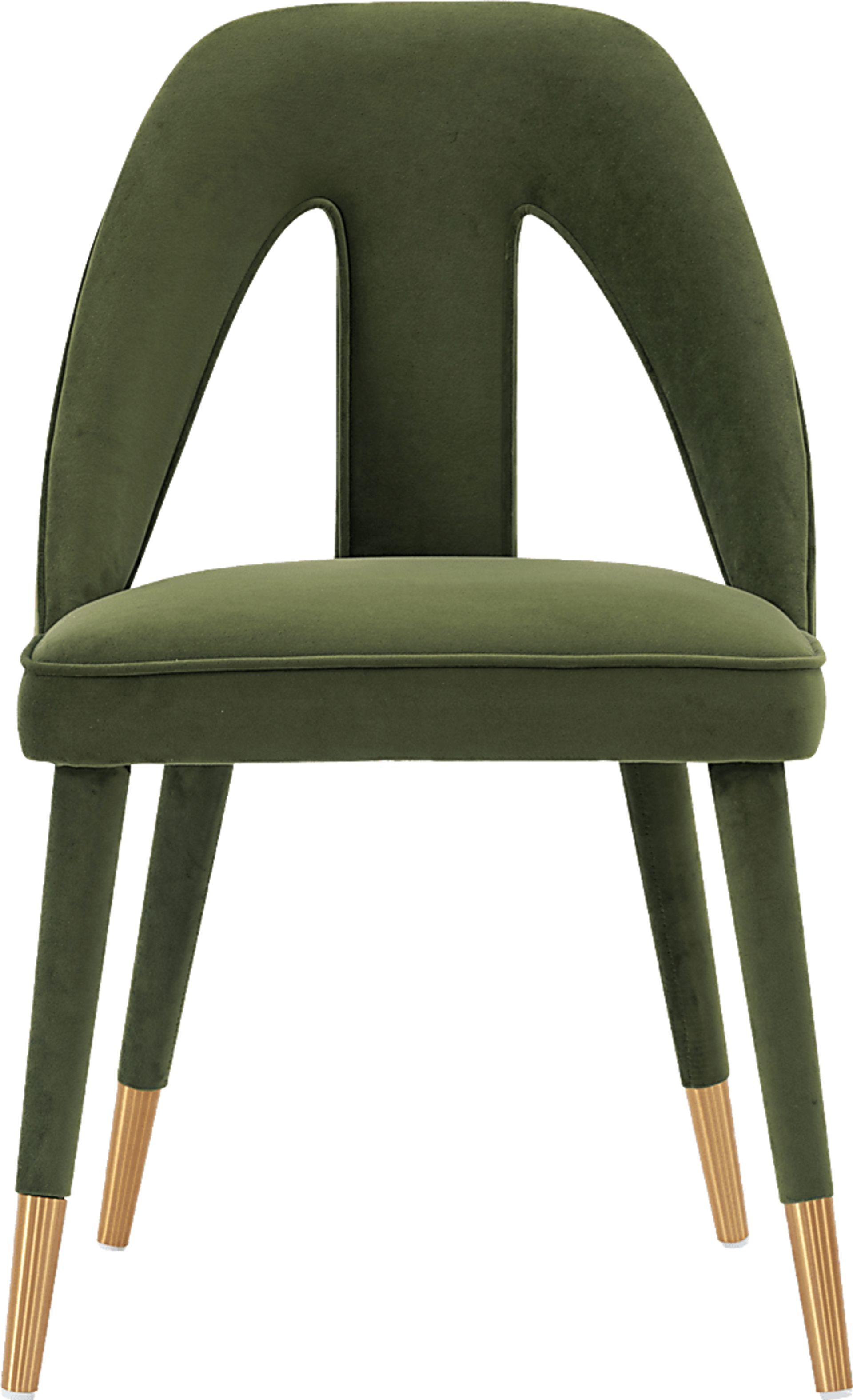 Woronoco Olive Green Side Chair - Image 1