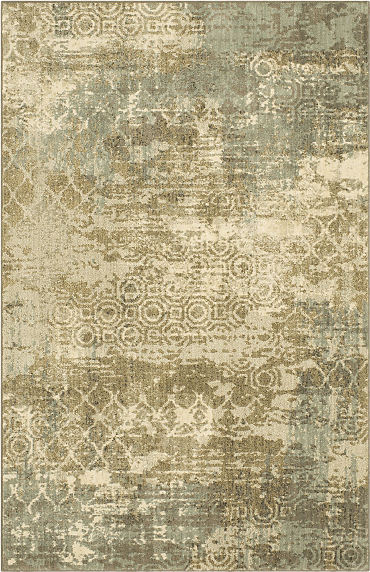 Drew & Jonathan Worriden Gray Rug | Rooms to Go