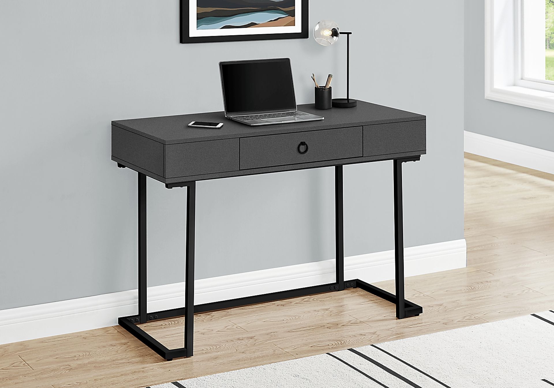 Worthem Gray Desk - Image 10