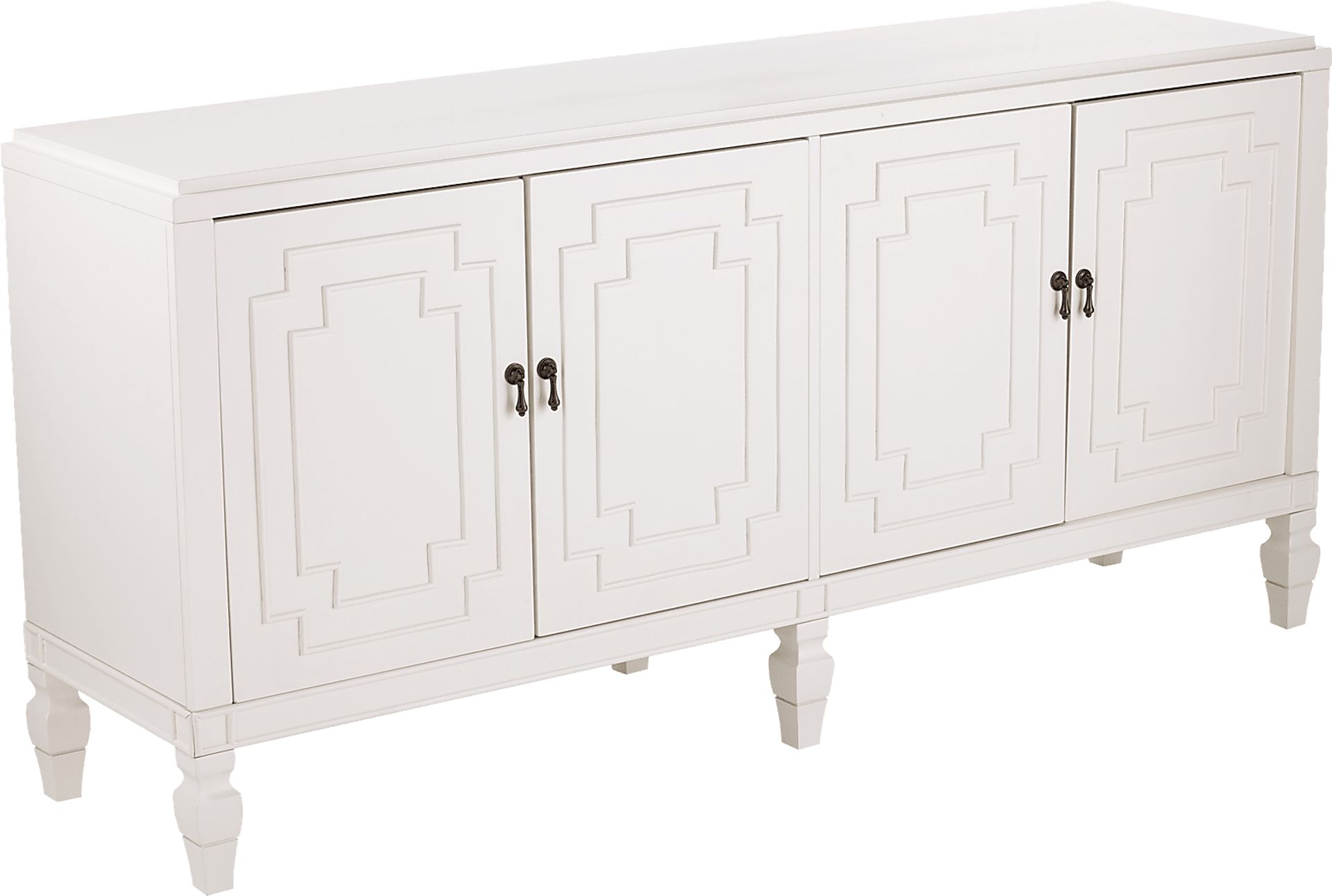 Worthen White Credenza - Image 1