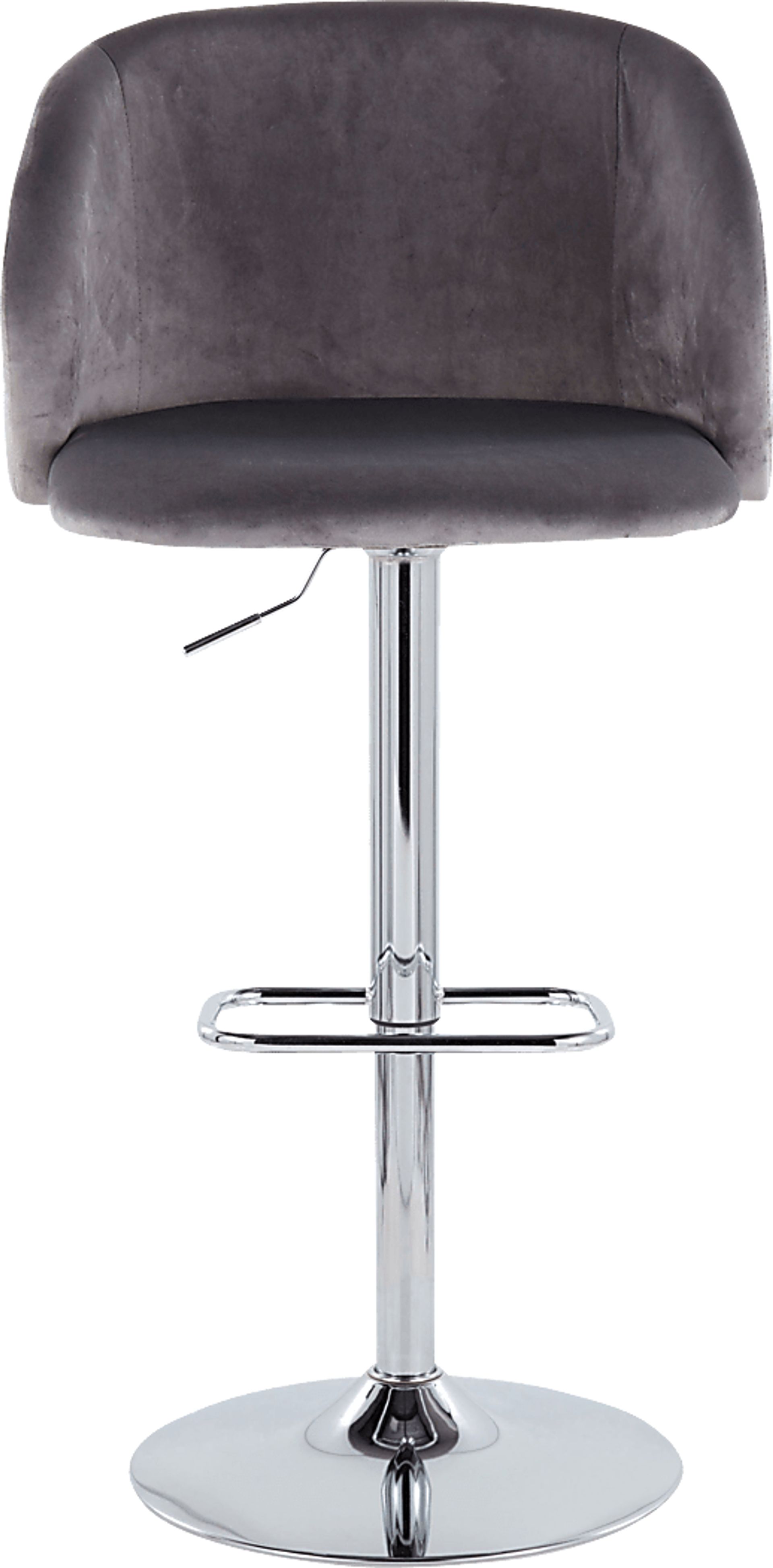Worthford Gray Adjustable Swivel Barstool, Set of 2 - Image 4