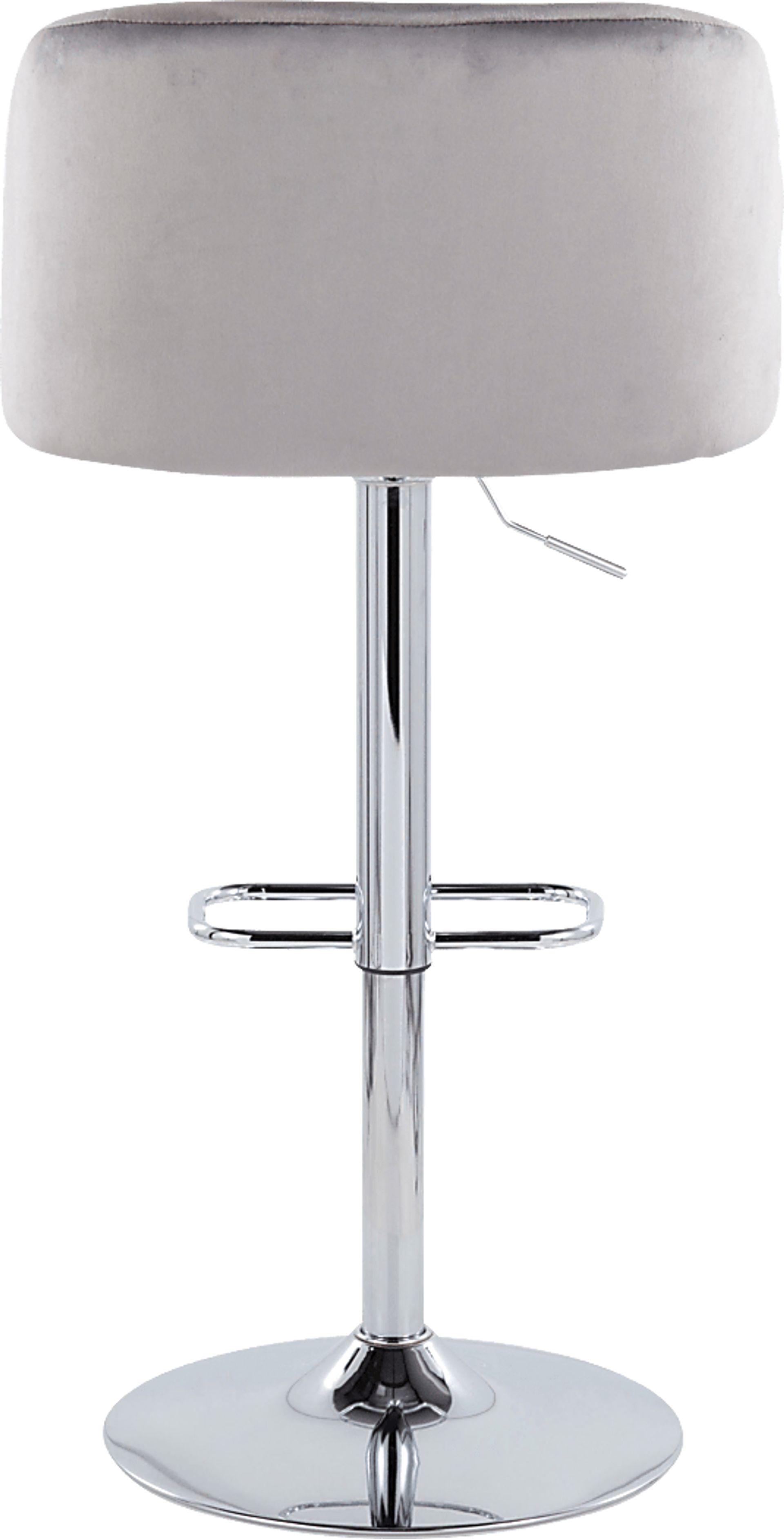 Worthford Gray Adjustable Swivel Barstool, Set of 2 - Image 5
