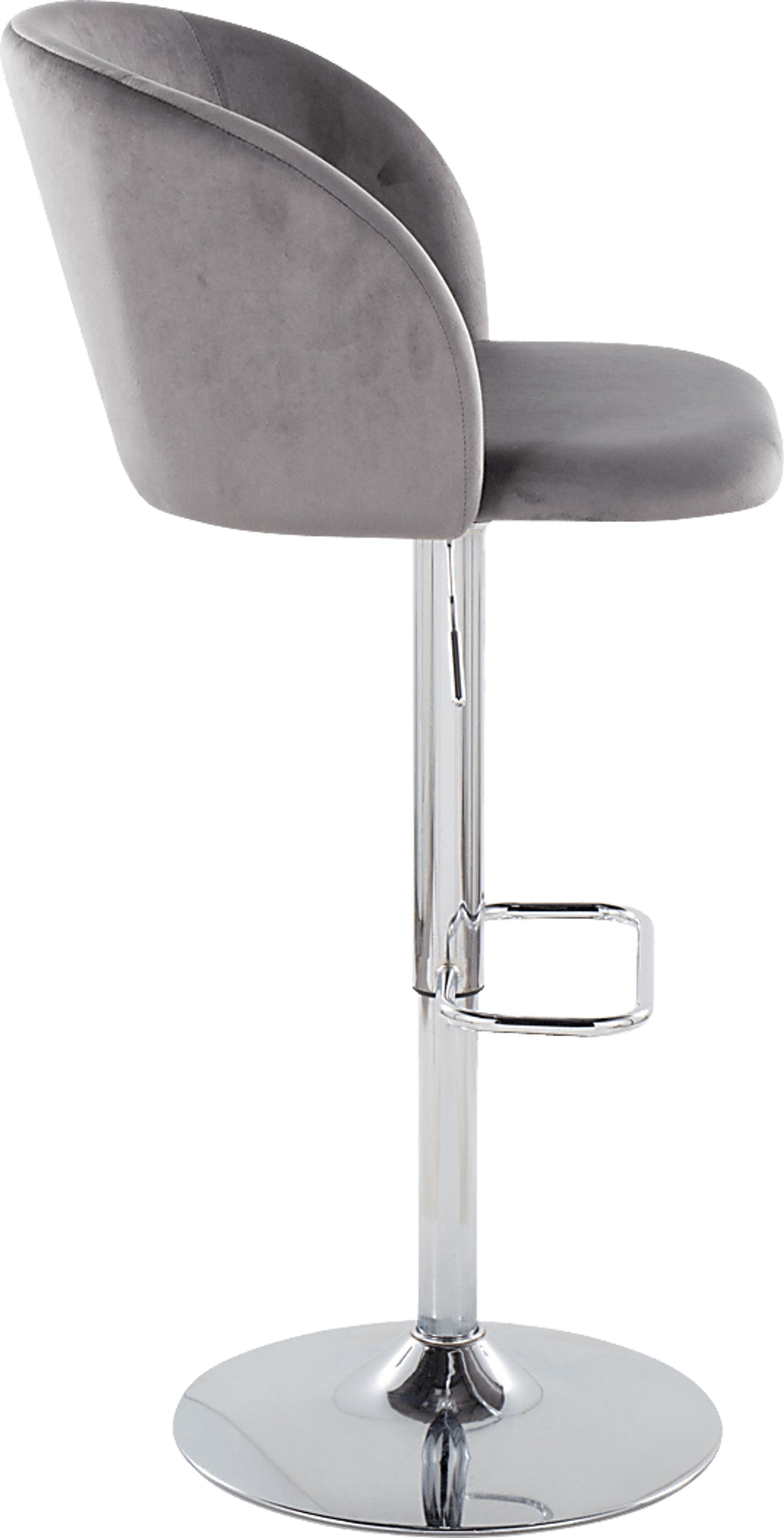 Worthford Gray Adjustable Swivel Barstool, Set of 2 - Image 7