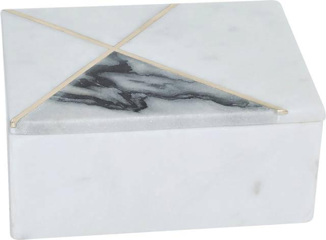 Worthing Gray Decorative Box - Thumbnail - Image 1